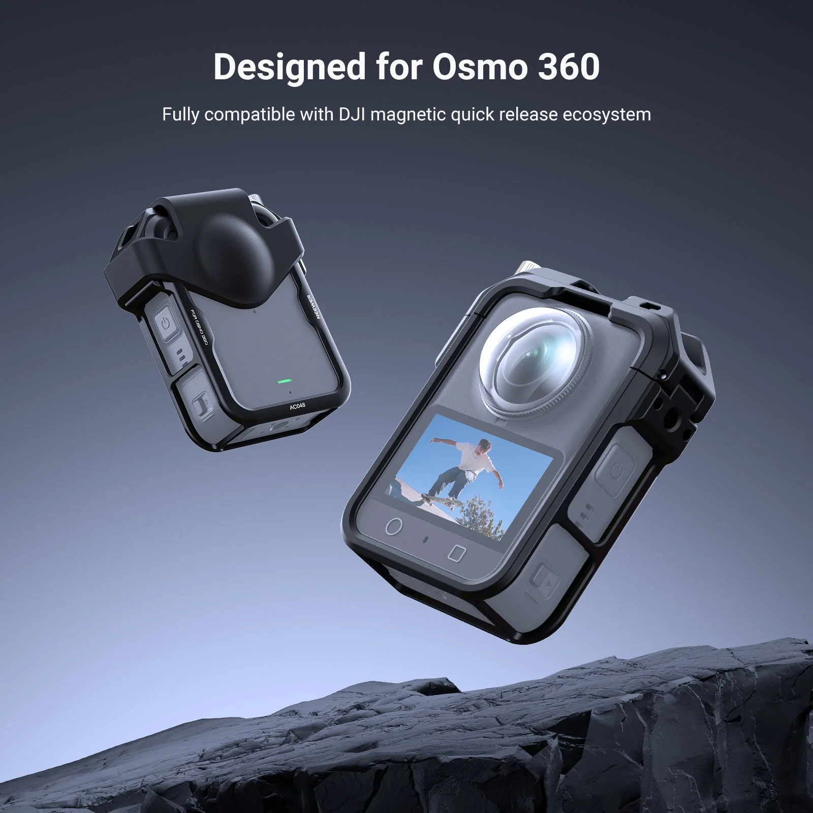 NEEWER AC048 Action Camera Cage Compatible with DJI Osmo 360 - Image 2