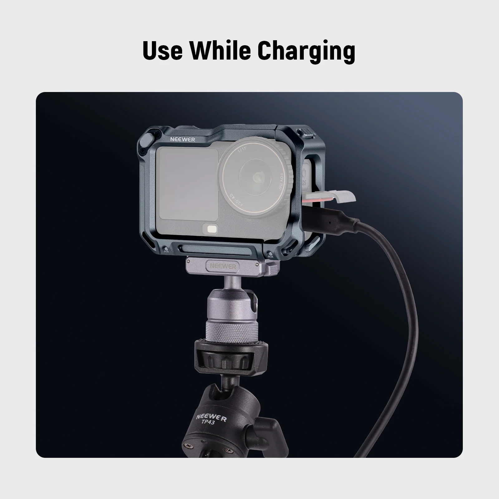 NEEWER AC049 Action Camera Cage For DJI Osmo Action 6 - Image 4