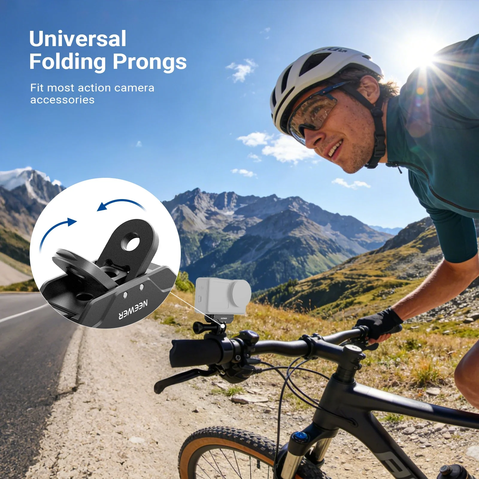 NEEWER AC071 Magnetic Quick Release Mount For DJI Osmo Action 6 - Image 5
