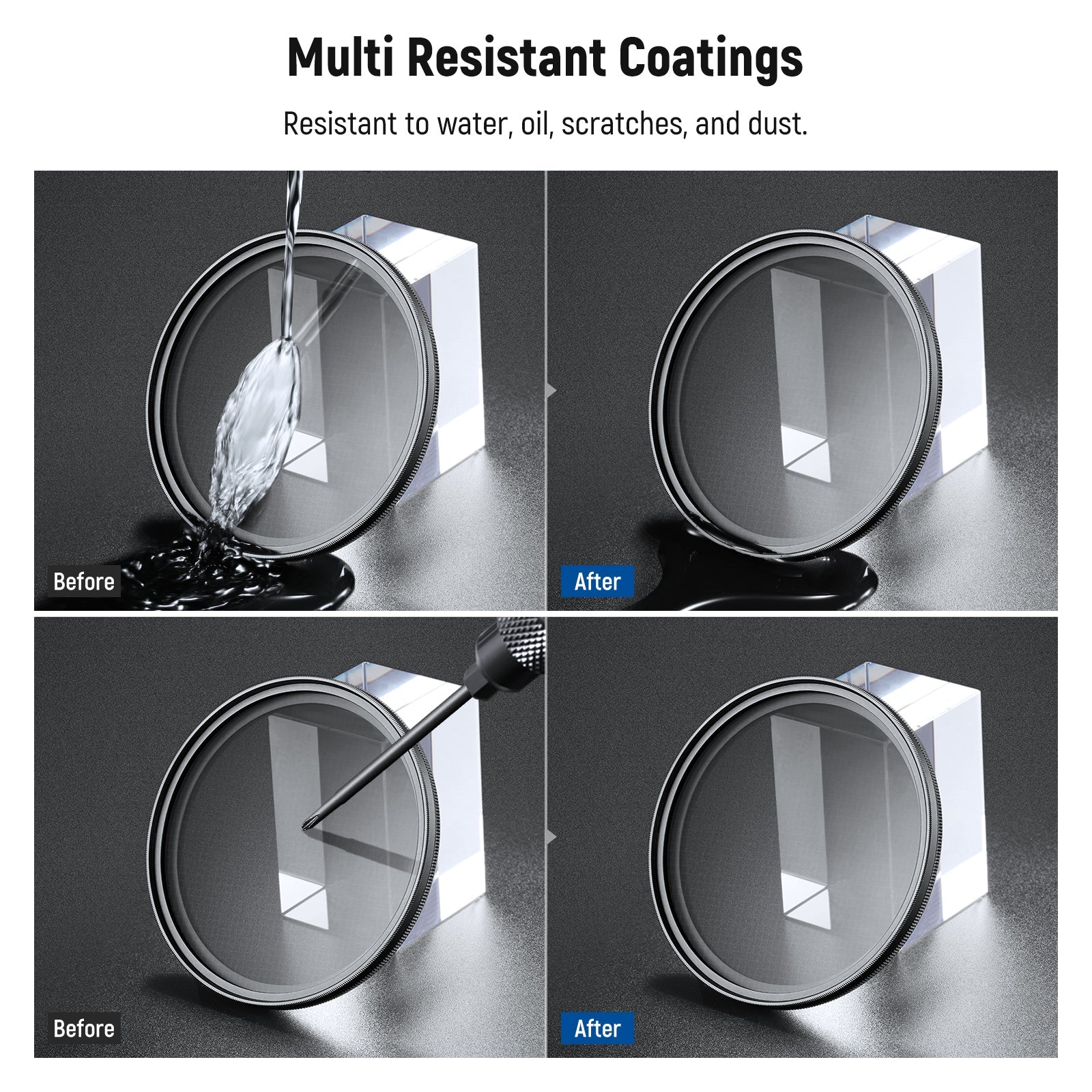 NEEWER Adjustable Star Filter 4/8 Point - Image 5