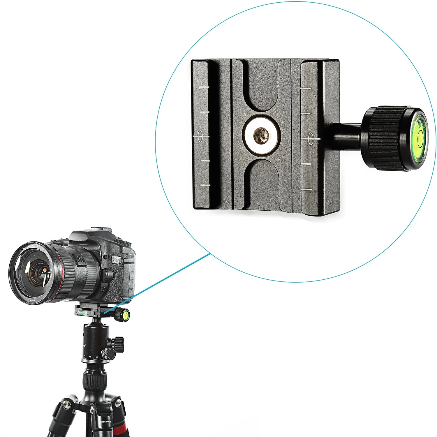 NEEWER QB-NA 50mm Arca Type Quick Release Plate - Image 2