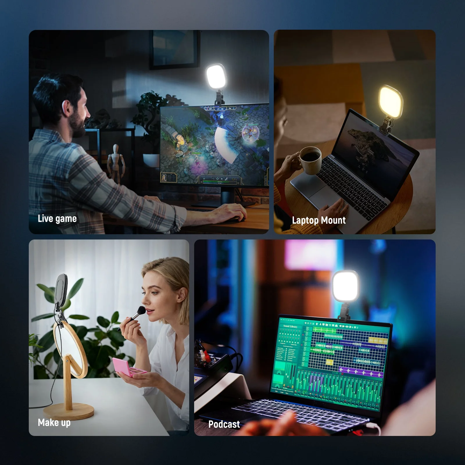 NEEWER BASICS 5" 10W Bi-Color LED Streaming Light - Image 7
