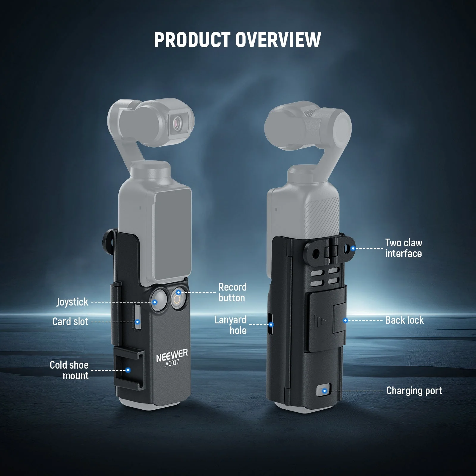 NEEWER BASICS GP-69 5 in 1 Accessories Kit For DJI Osmo Pocket 3 - Image 7
