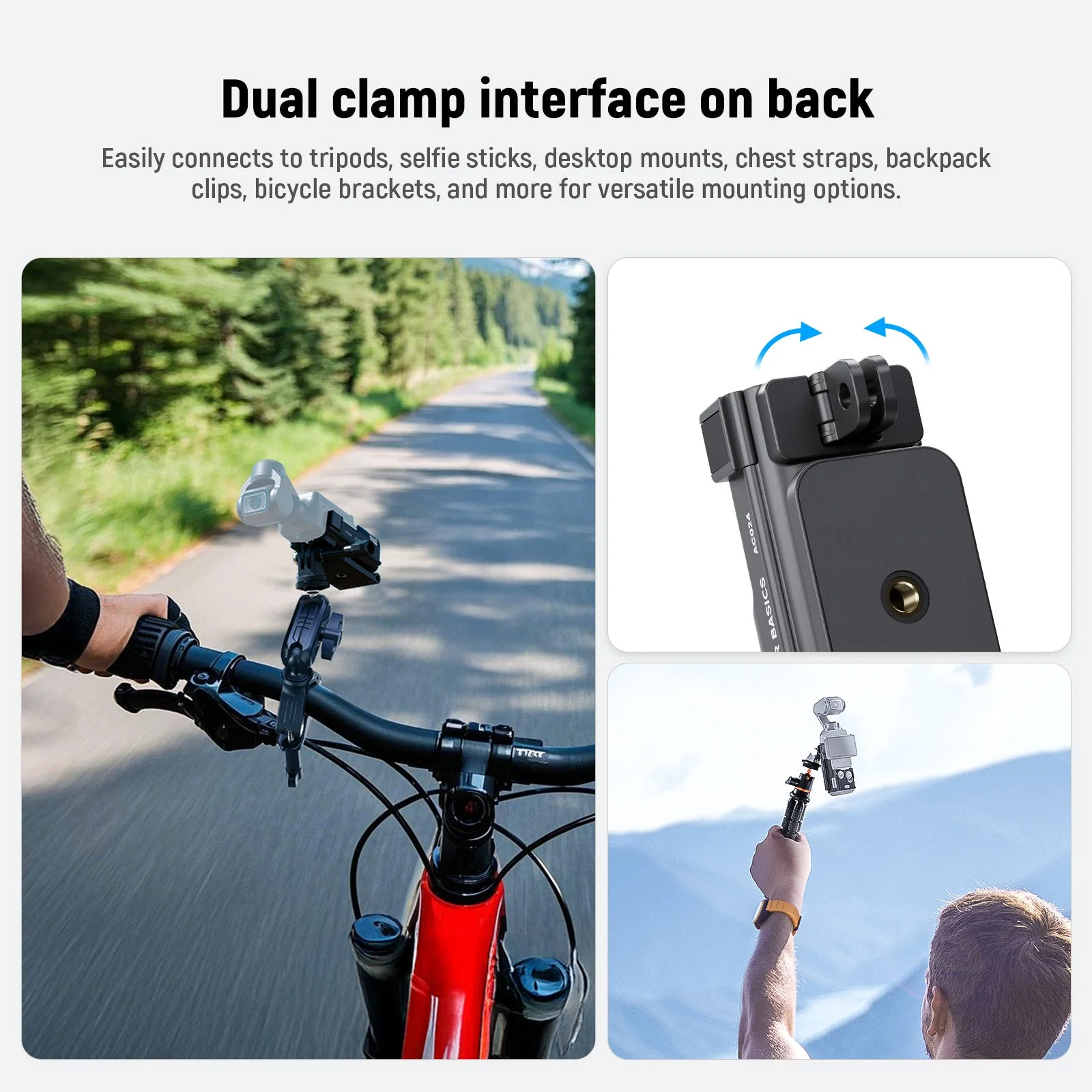 NEEWER BASICS AC024 Magnetic Camera Mount Stand For DJI Osmo Pocket 3 - Image 4