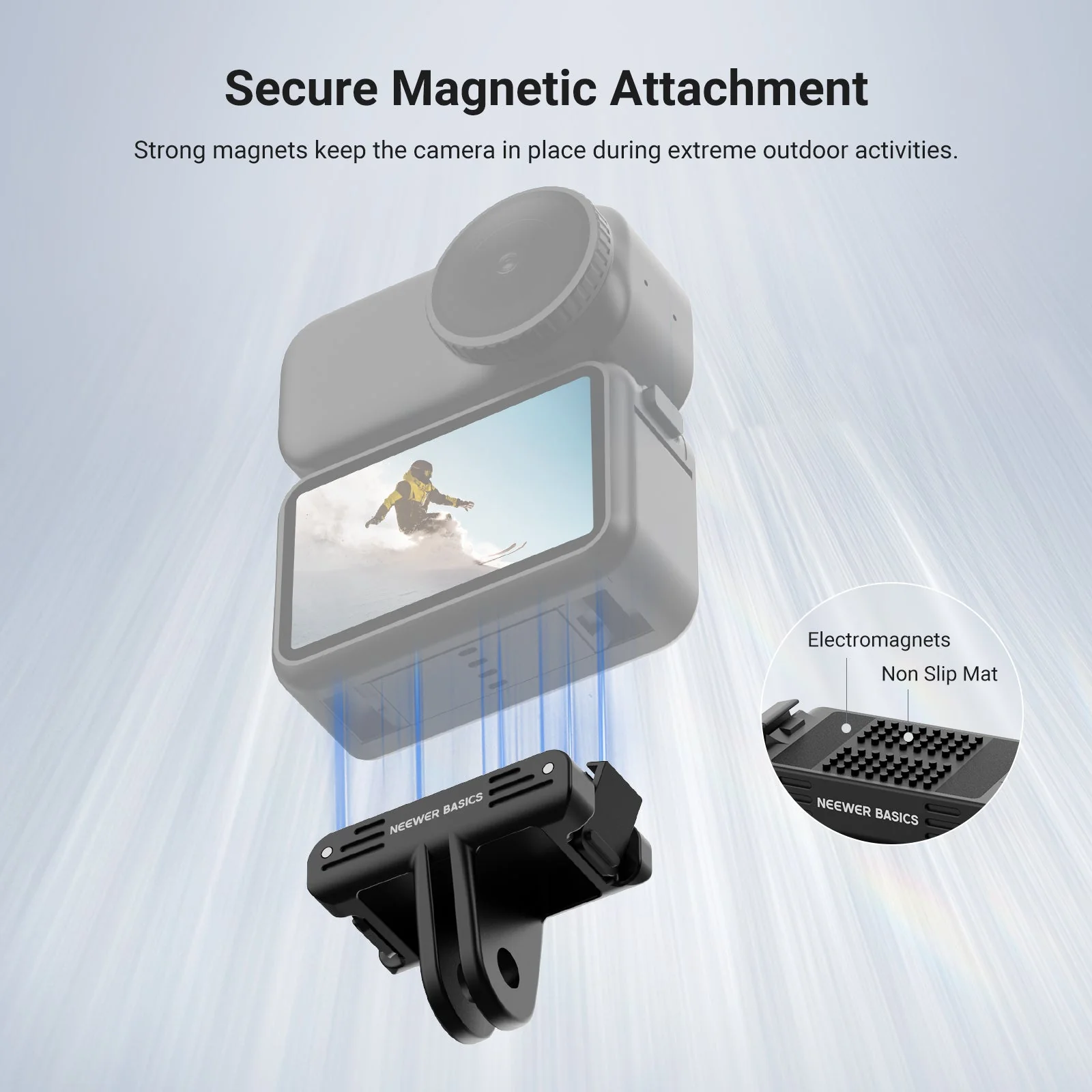NEEWER BASICS AC057 Magnetic Mount Adapter For DJI Osmo Nano - Image 5