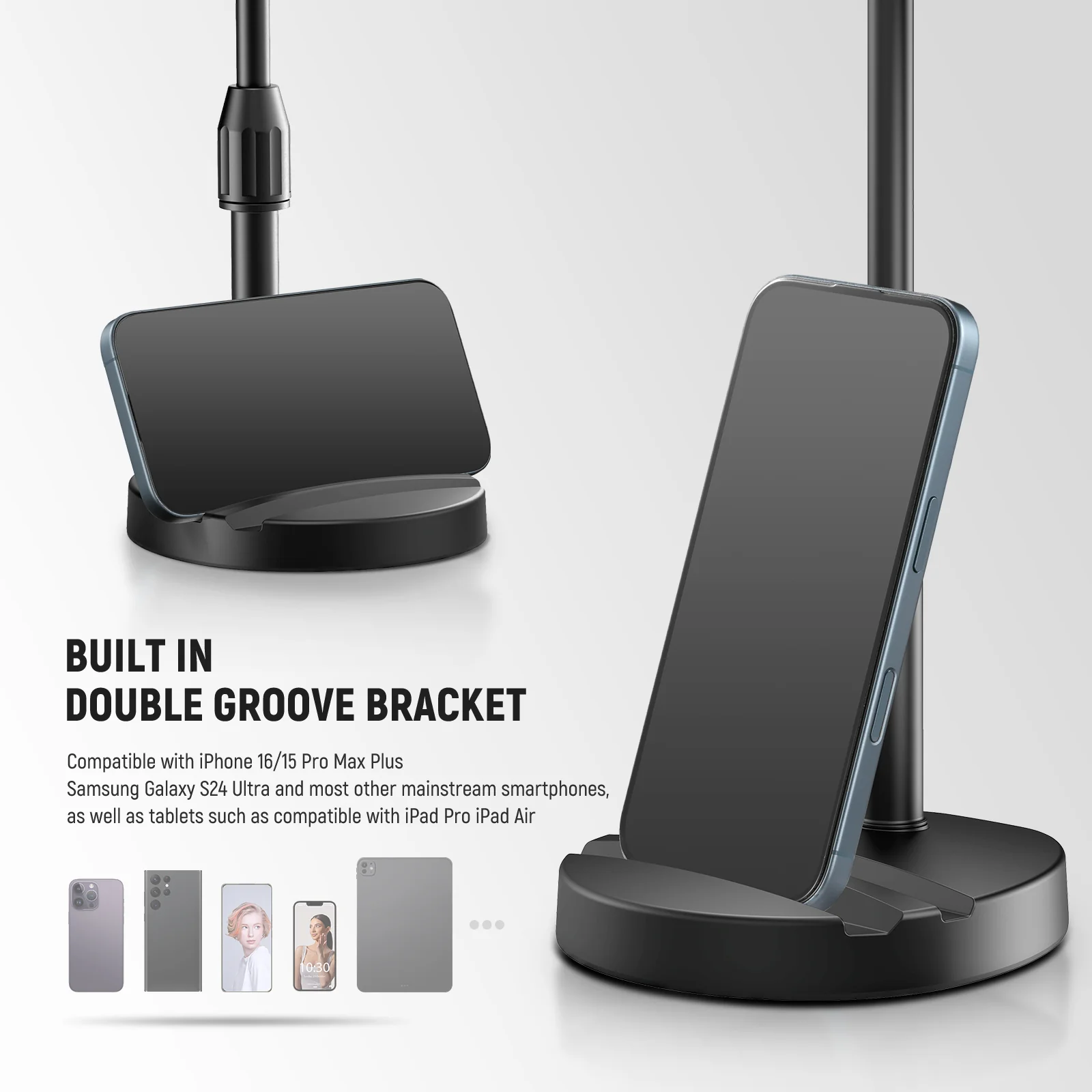 NEEWER BASICS BR60 5"/13cm Desk Ring Light with Stand - Image 15