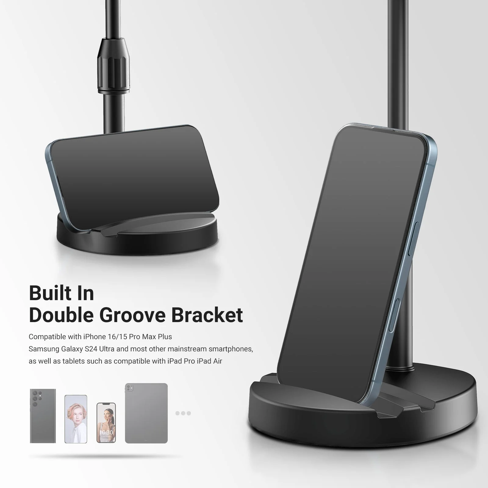 NEEWER BASICS BR60 5" Desk Ring Light with Stand & Monitor Clamp - Image 7