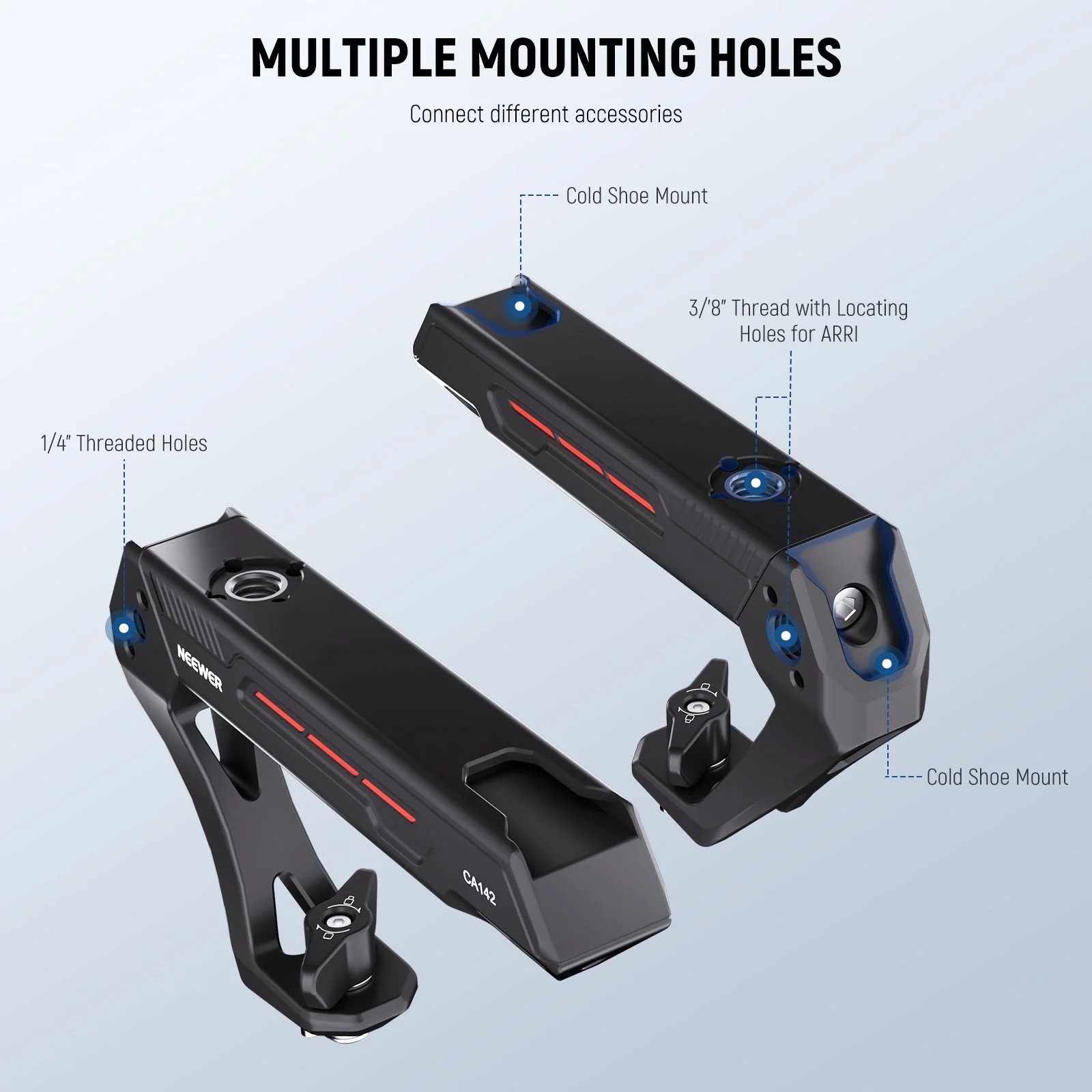 NEEWER BASICS CA142 Lightweight Camera Top Handle - Image 3