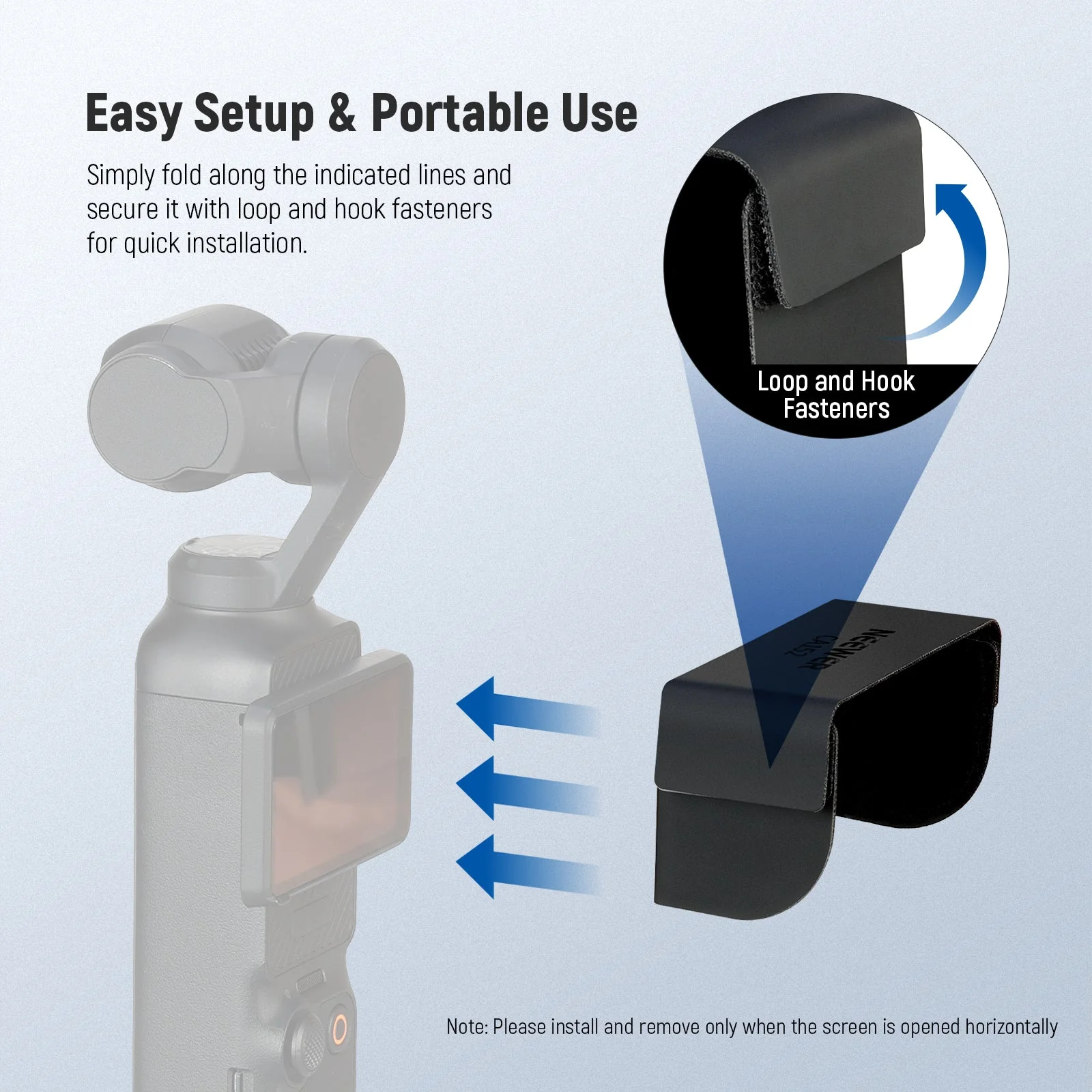 NEEWER BASICS CA152 Sunshade Cover For DJI Osmo Pocket 3 - Image 3