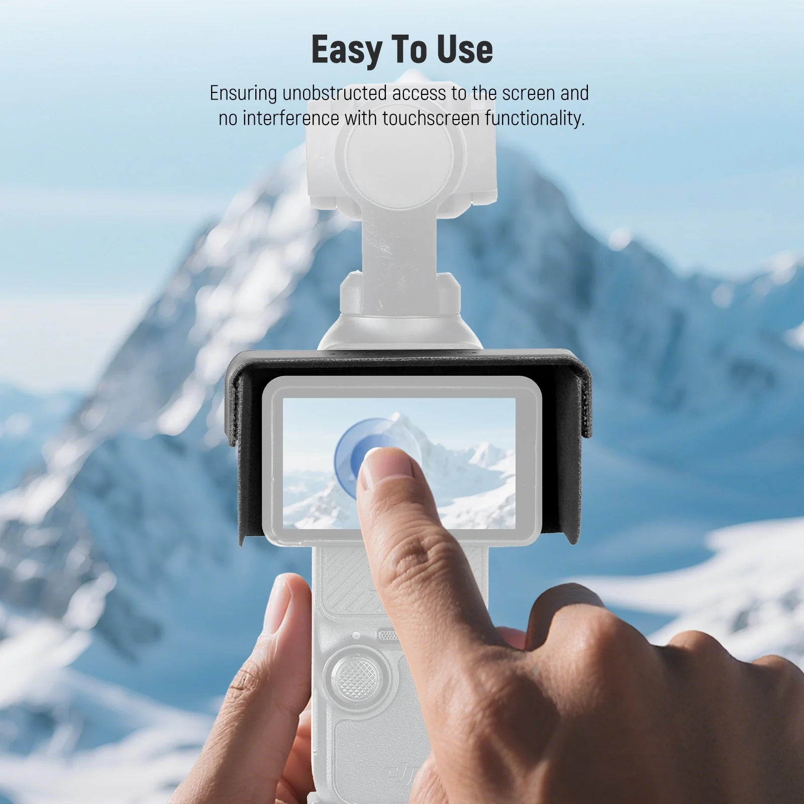 NEEWER BASICS CA152 Sunshade Cover For DJI Osmo Pocket 3 - Image 5