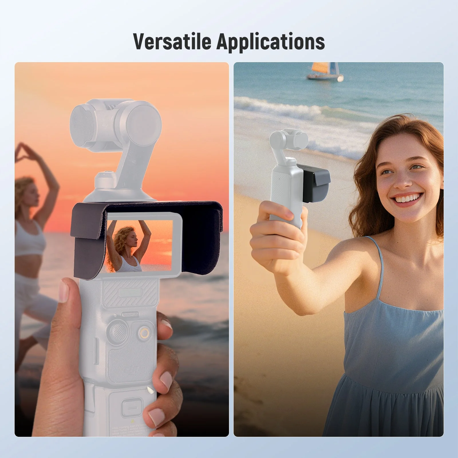 NEEWER BASICS CA152 Sunshade Cover For DJI Osmo Pocket 3 - Image 6