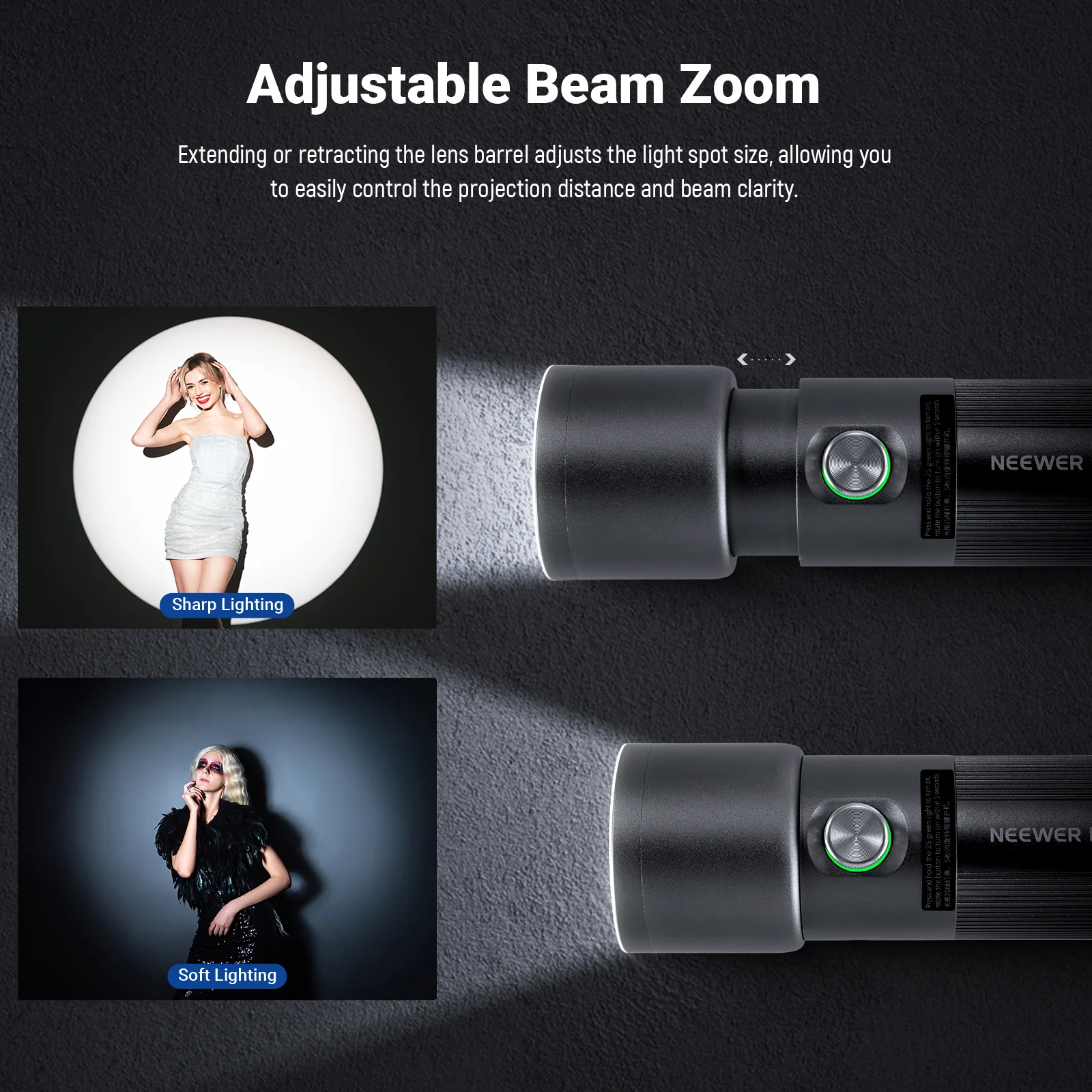 NEEWER BASICS FL10 Portable RGB Photography Flashlight - Image 4