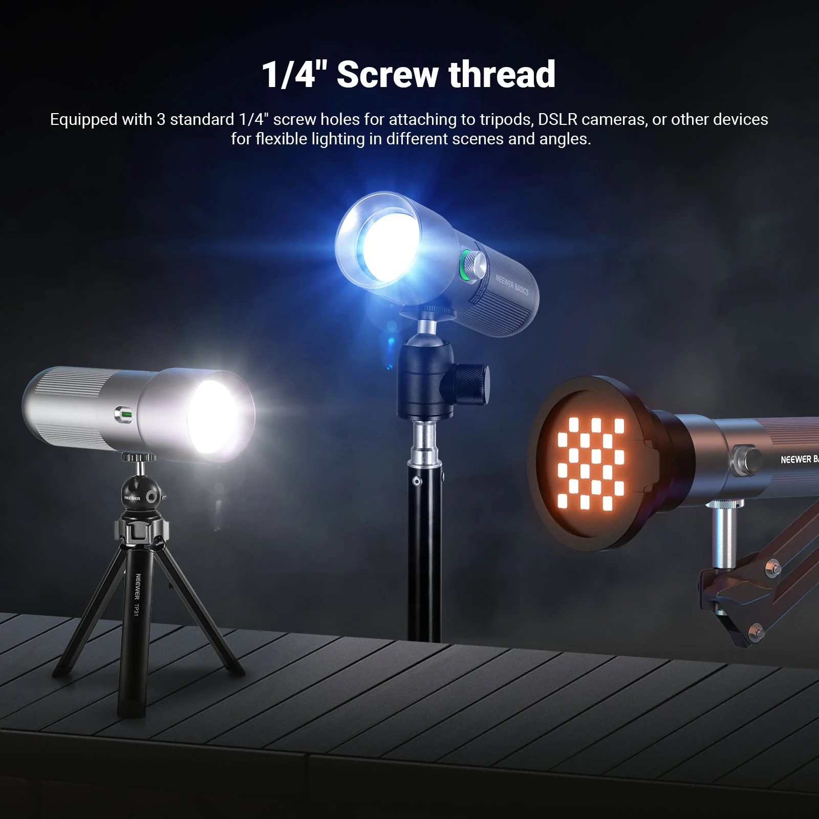 NEEWER BASICS FL10 Portable Photography Flashlight Kit - Image 6
