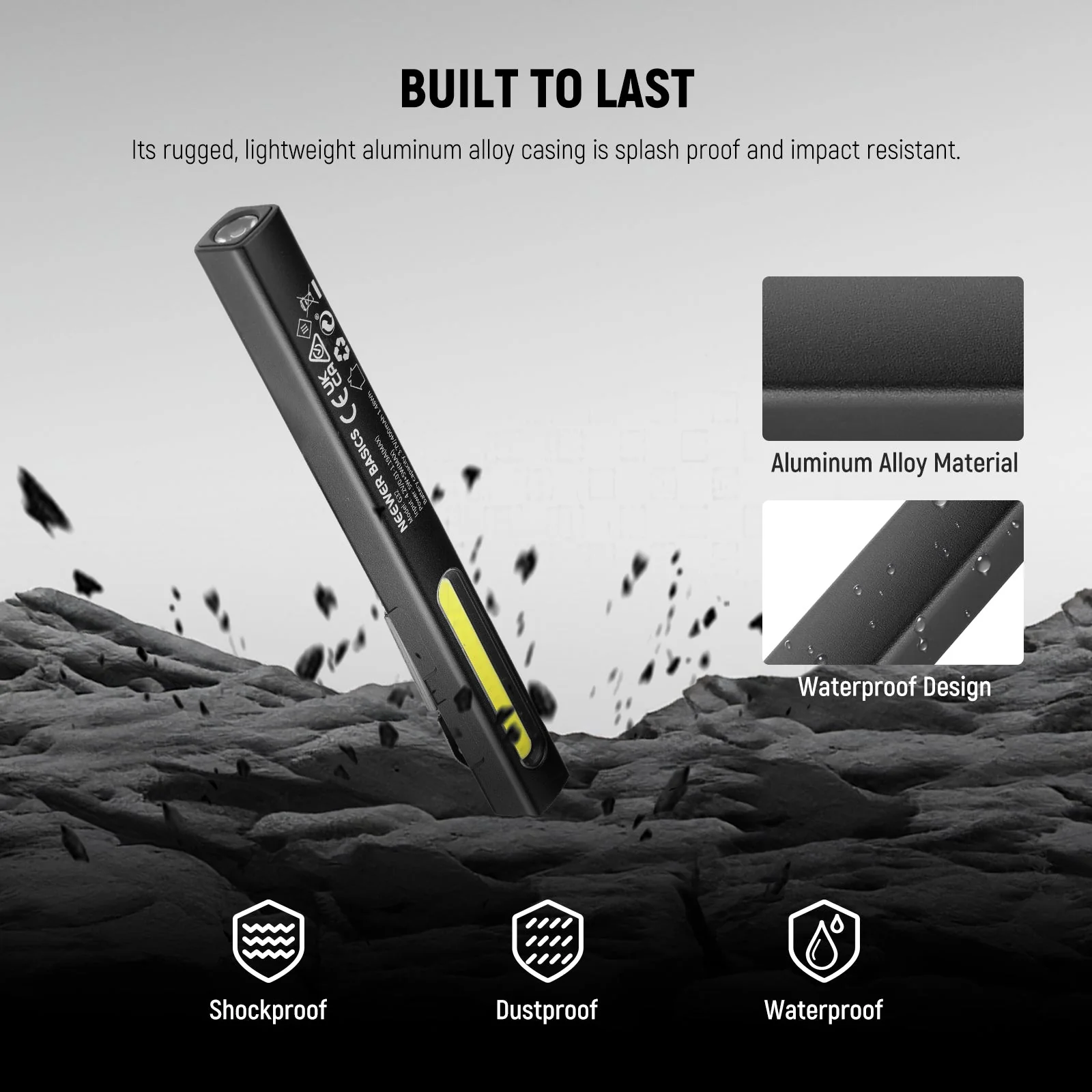NEEWER BASICS G32 2-in-1 EDC Flashlight - Image 5