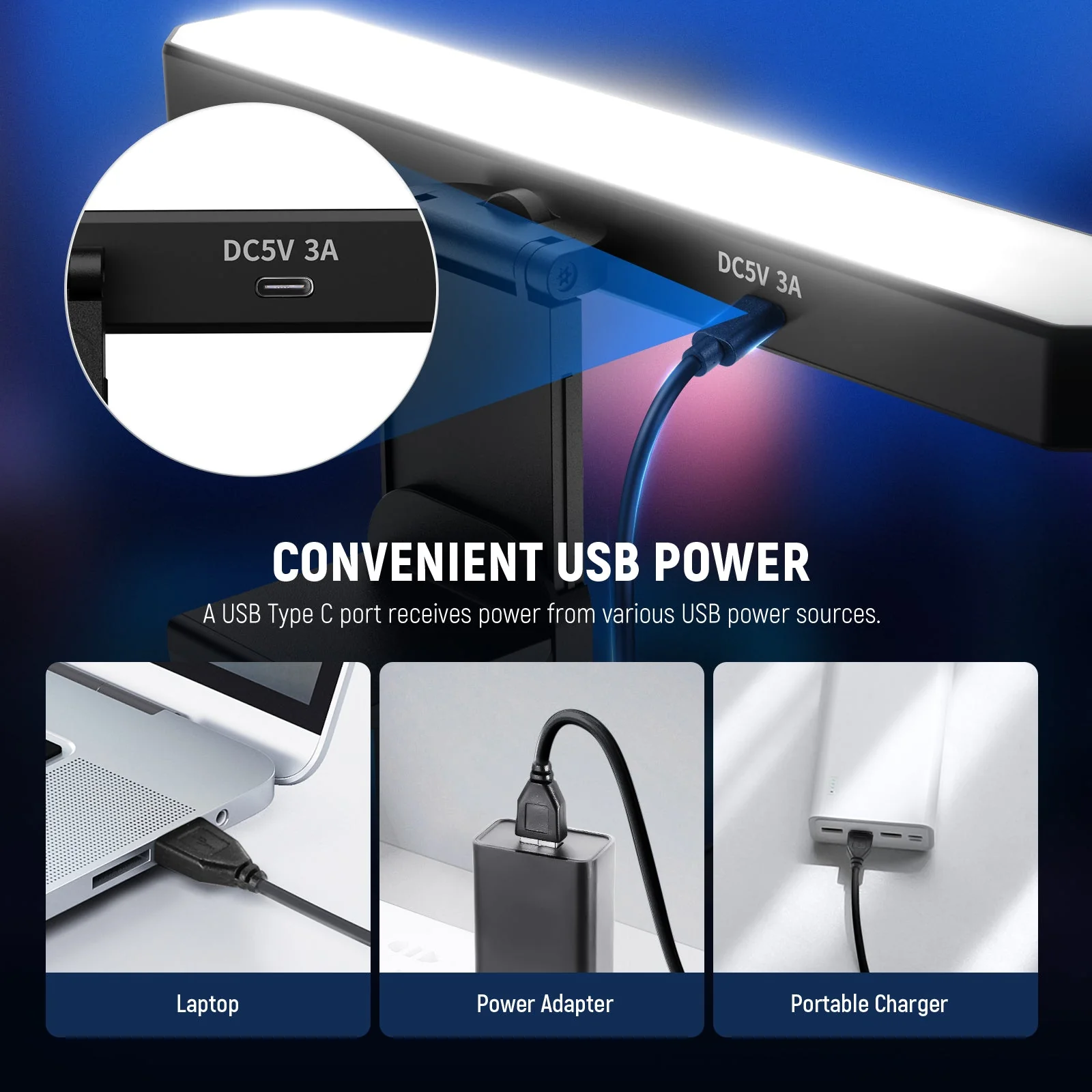 NEEWER BASICS L10 Bi-Color Dual Monitor Light Bar with Stands - Image 13