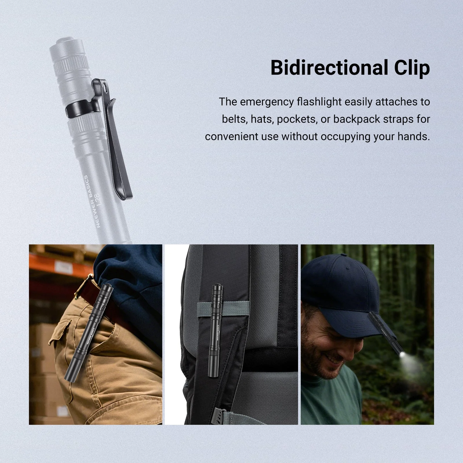NEEWER BASICS L28 5W Portable EDC Flashlight - Image 7