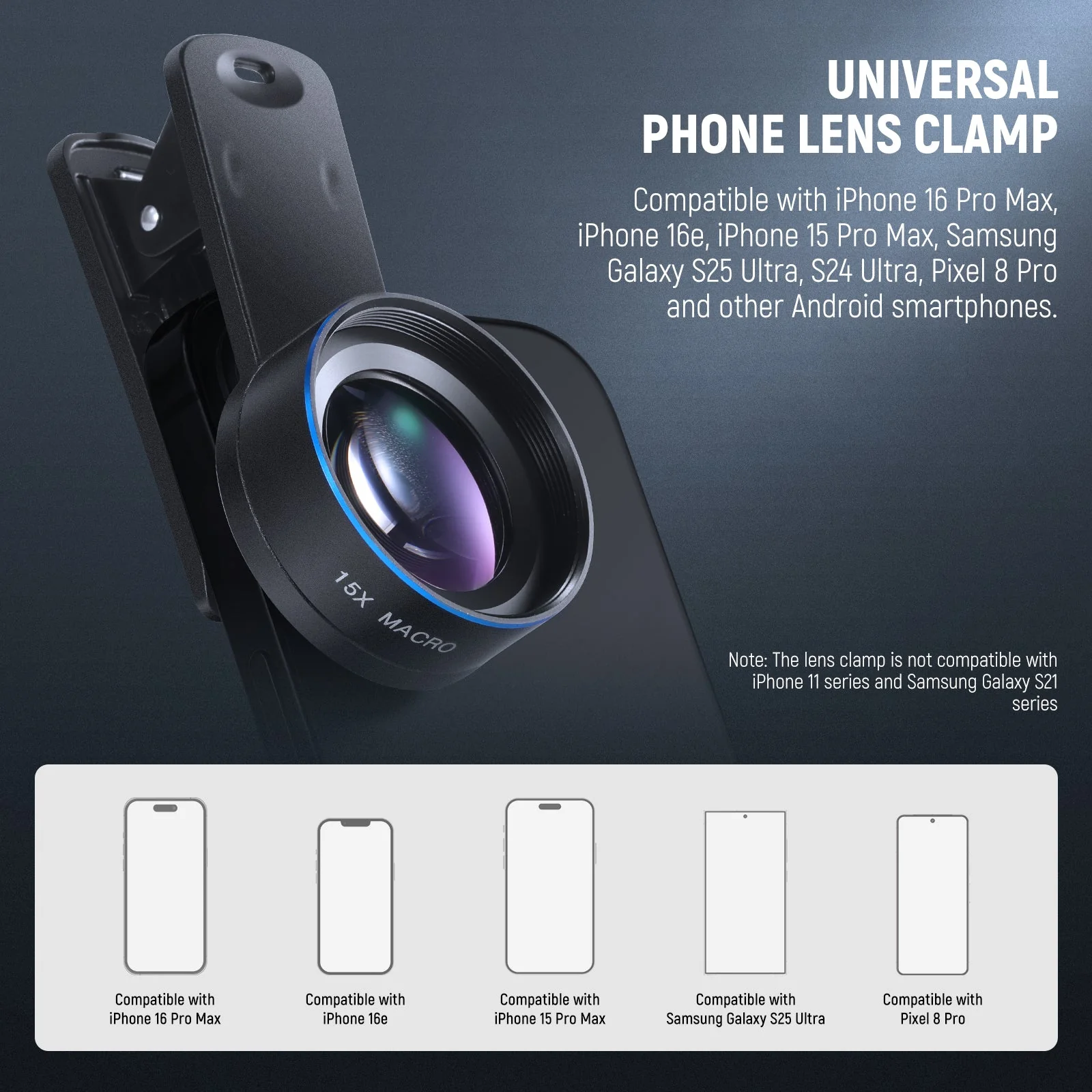 NEEWER BASICS LS-69 15x Macro Phone Lens Kit - Image 5