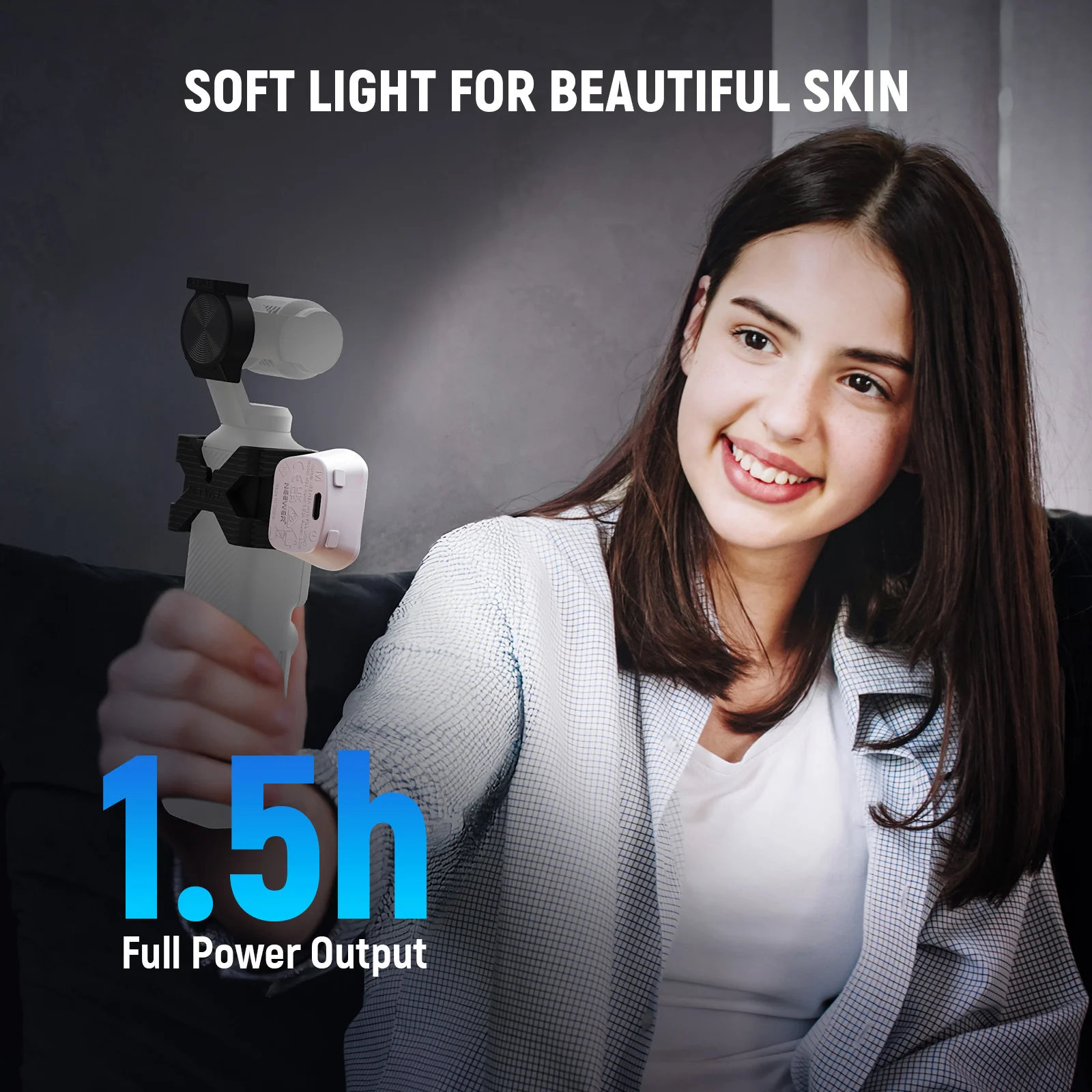 NEEWER BASICS M21 Magnetic Auxiliary Light For DJI Osmo Pocket 3 - Image 14