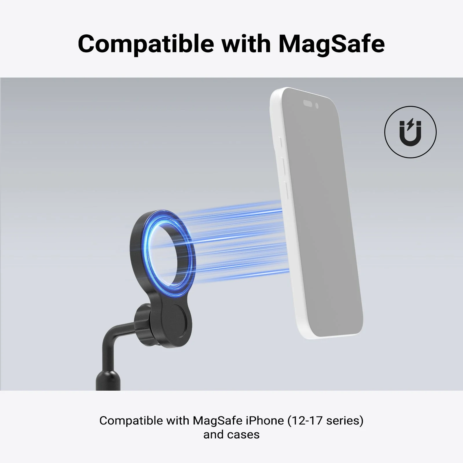 NEEWER BASICS Magnetic Phone Mount Tripod Adapter - Image 3