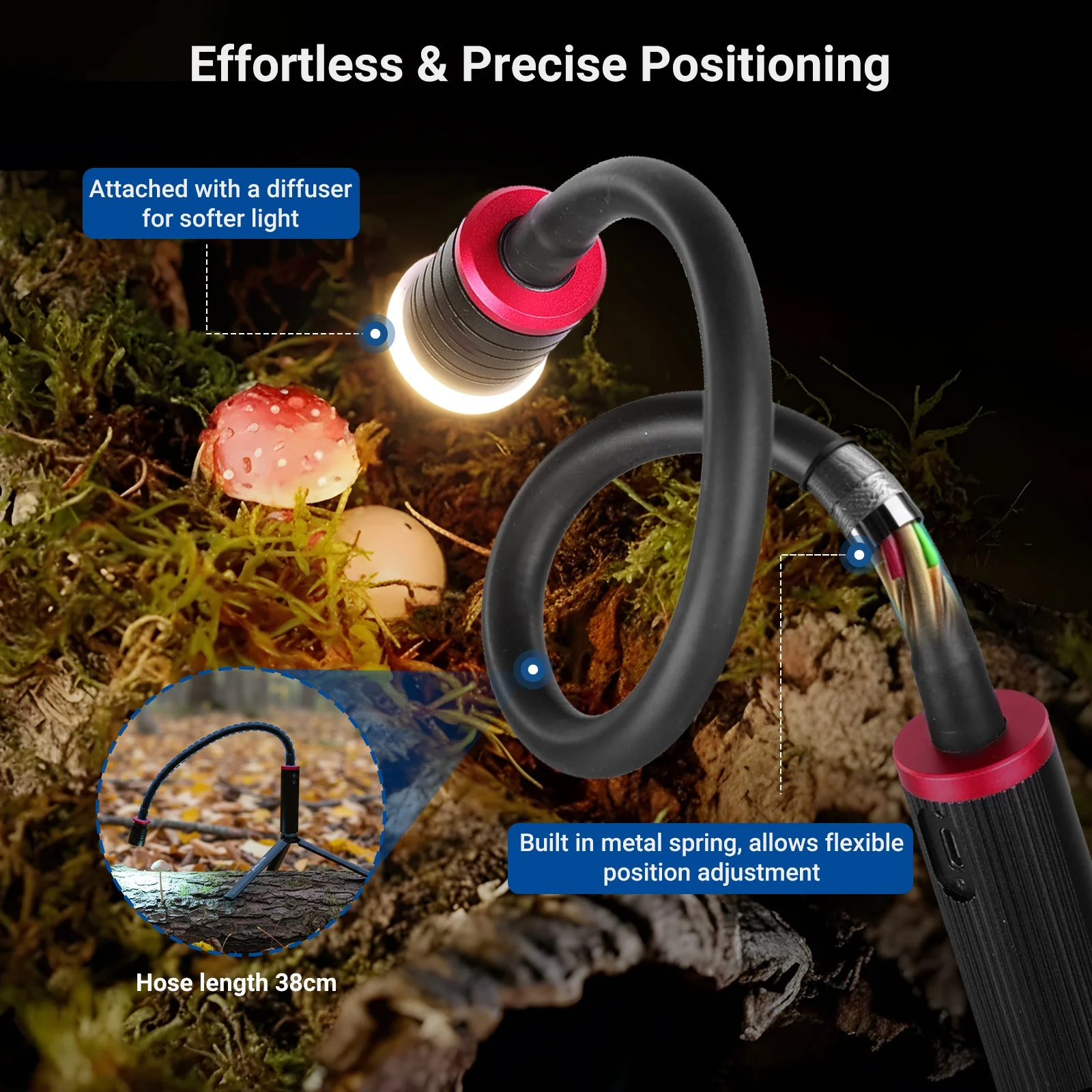 NEEWER BASICS ML01 LED Light for Macro Photography - Image 6