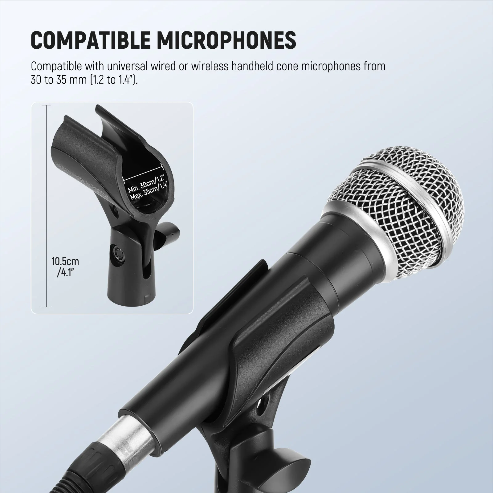 NEEWER BASICS MS019/MS018 Microphone Holder Accessories Kit - Image 11