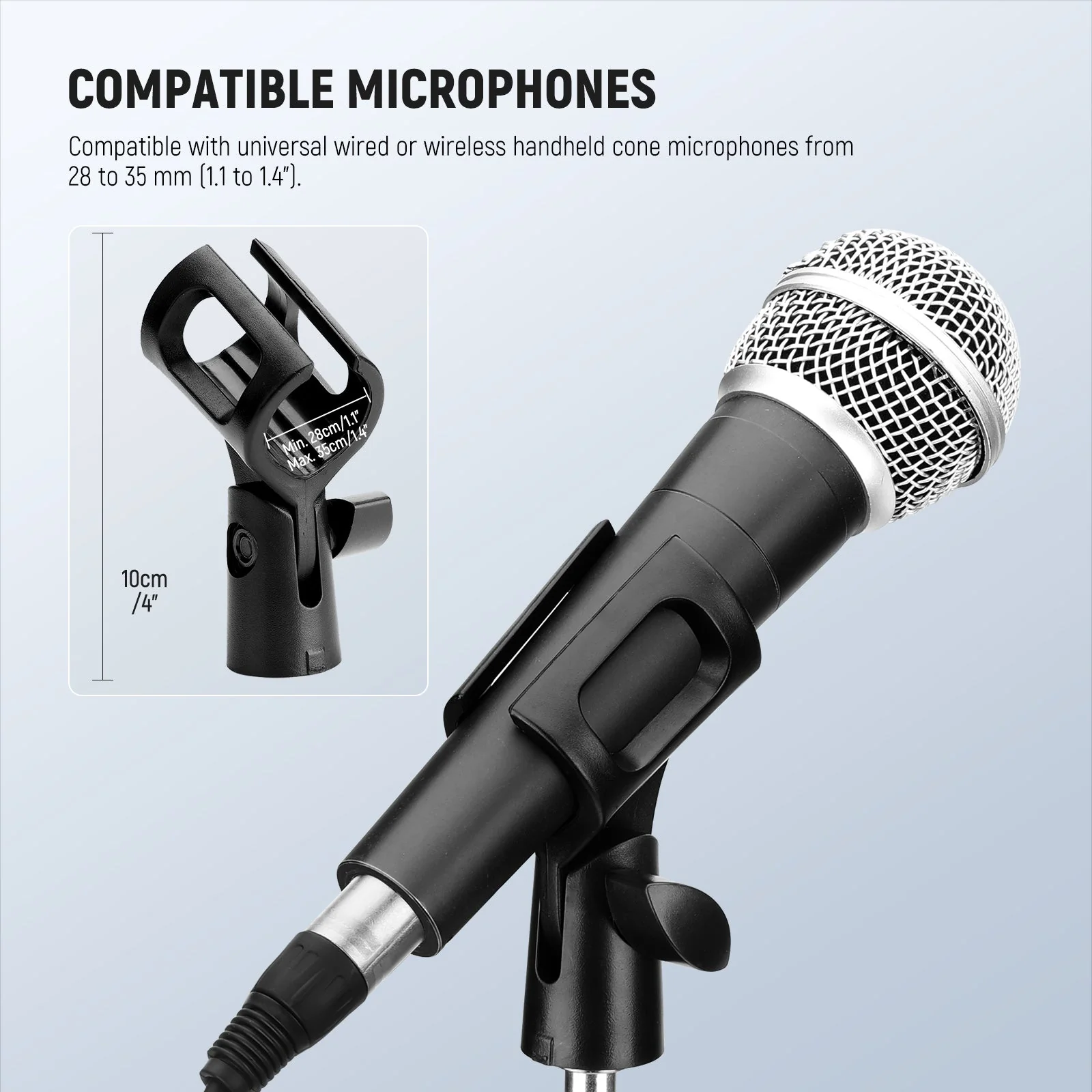 NEEWER BASICS MS019/MS018 Microphone Holder Accessories Kit - Image 4