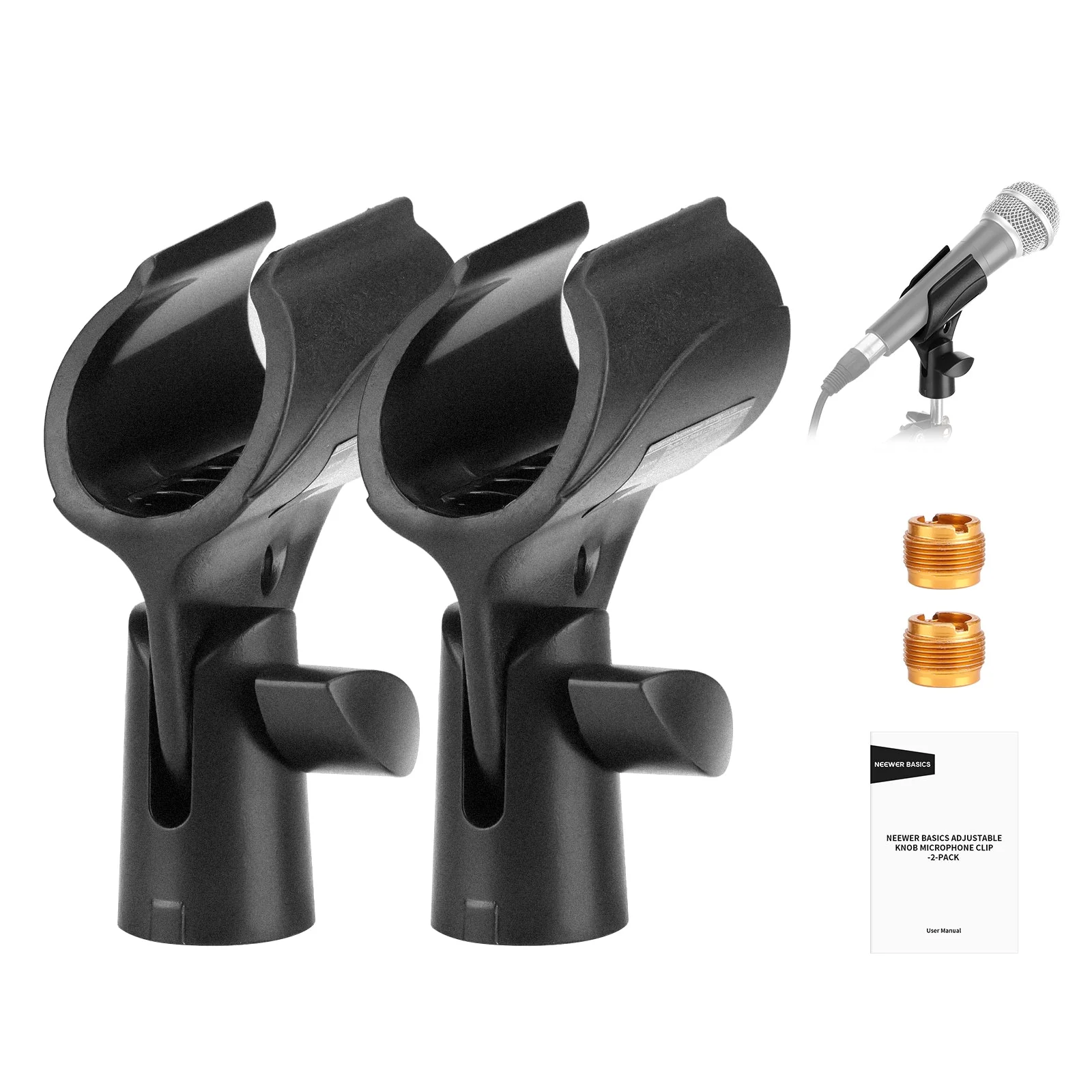 NEEWER BASICS MS019/MS018 Microphone Holder Accessories Kit - Image 8