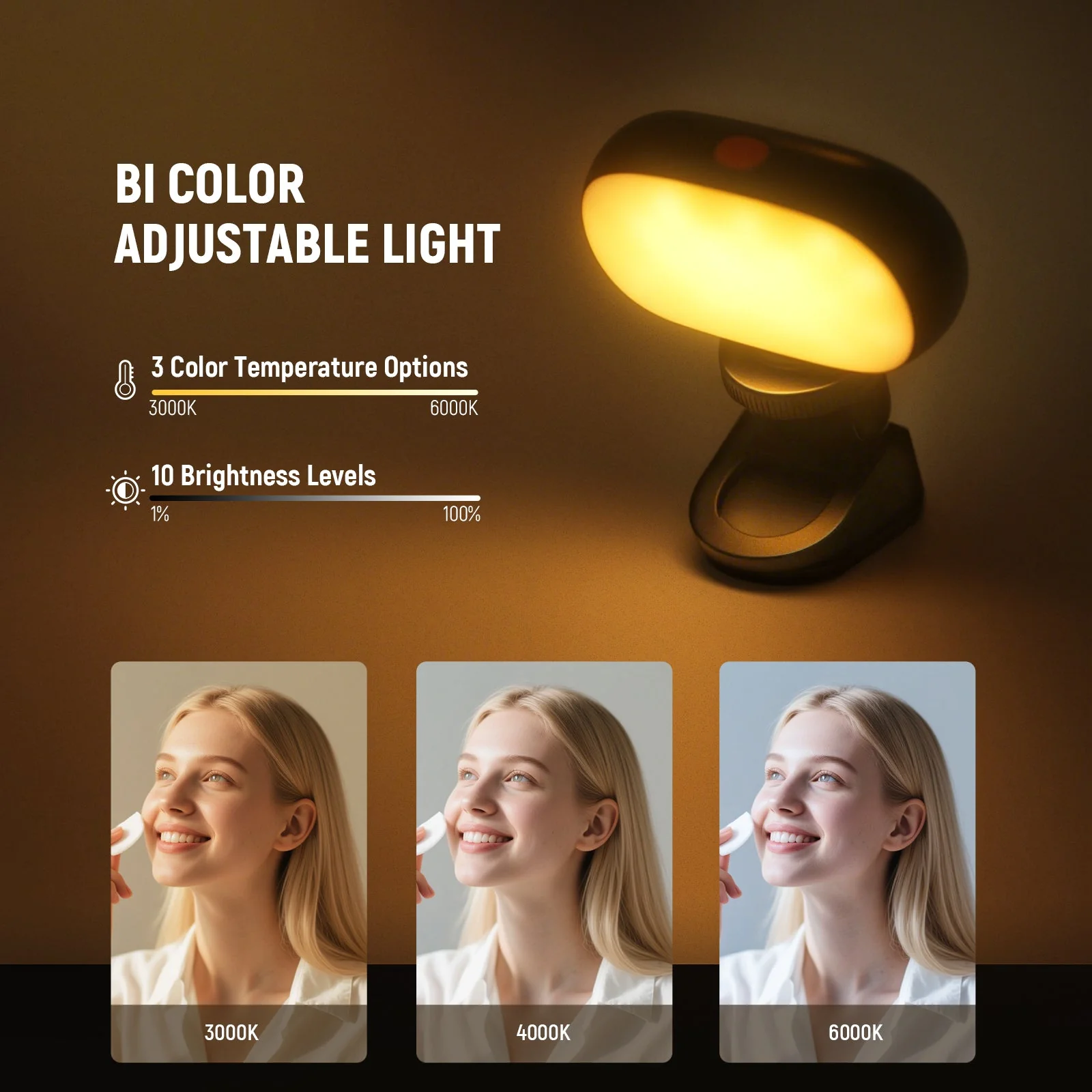 NEEWER BASICS N9 Clip on LED Selfie Light - Image 3
