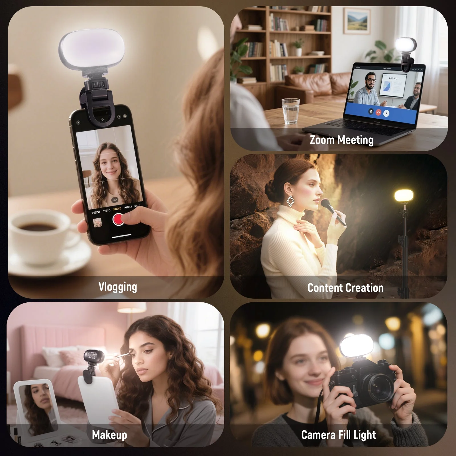 NEEWER BASICS N9 Clip on LED Selfie Light - Image 6