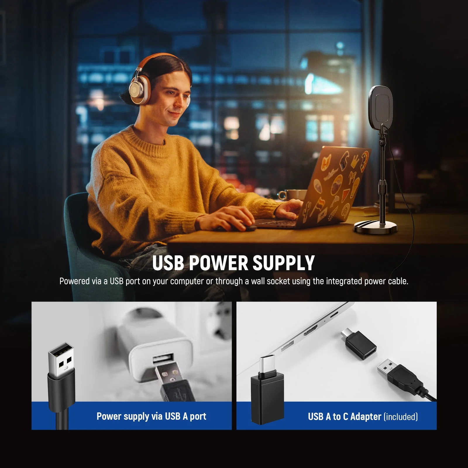 NEEWER BASICS NL10 5" Bi-Color Desk Light Kit - Image 15