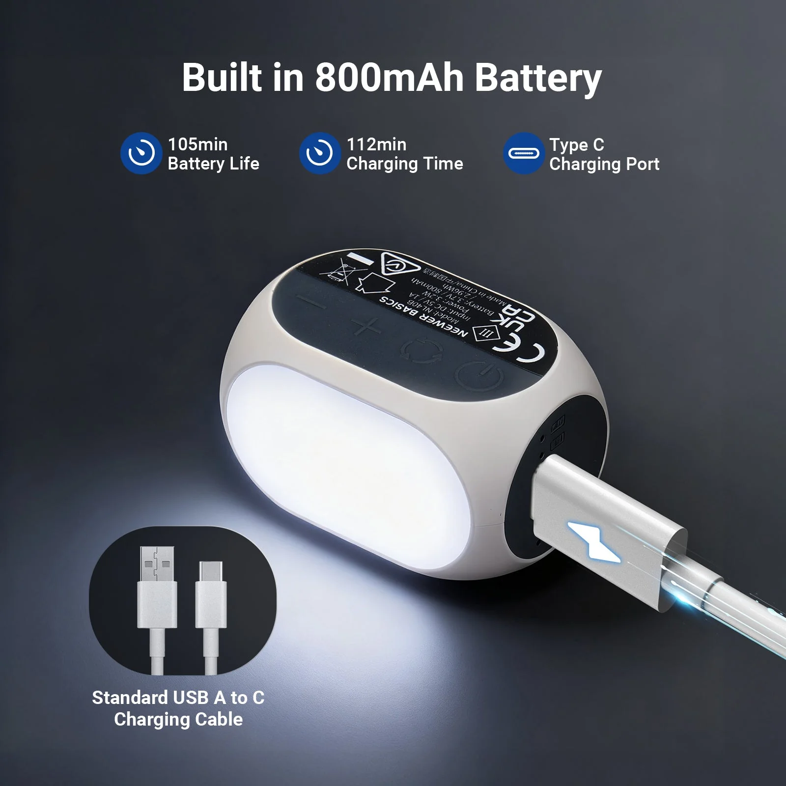 NEEWER BASICS NL40B Magnetic Selfie Light - Image 6