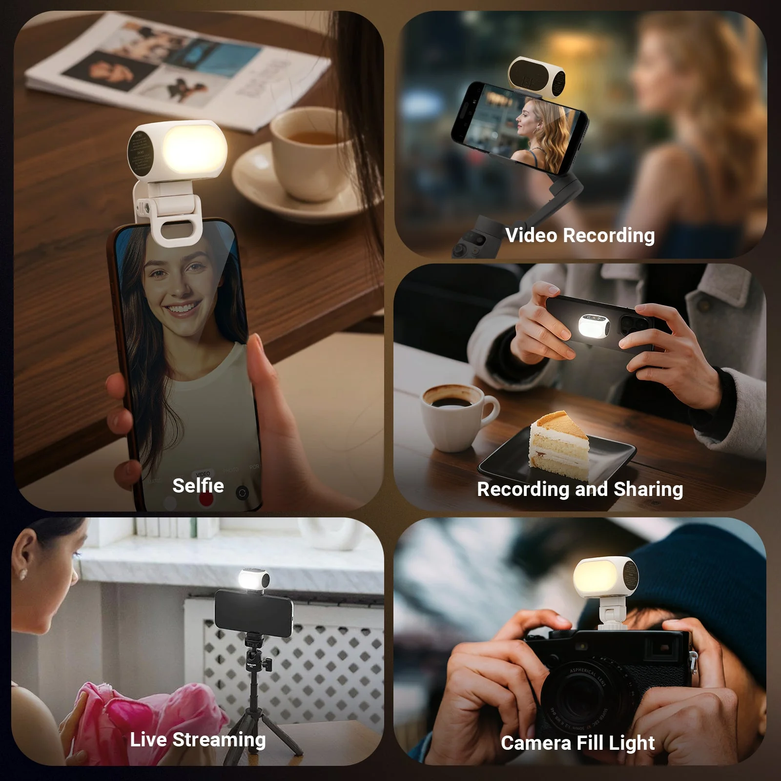 NEEWER BASICS NL40B Magnetic Selfie Light - Image 8