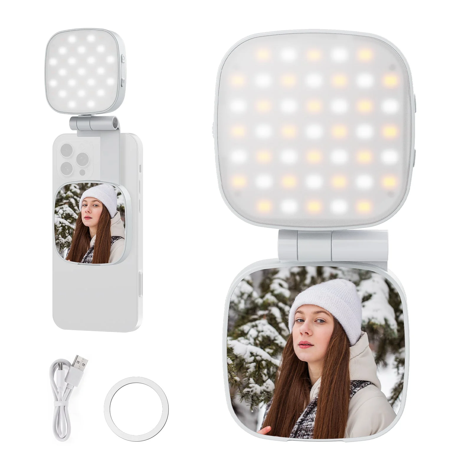 NEEWER BASICS NL45B Magnetic Selfie Light - Image 10
