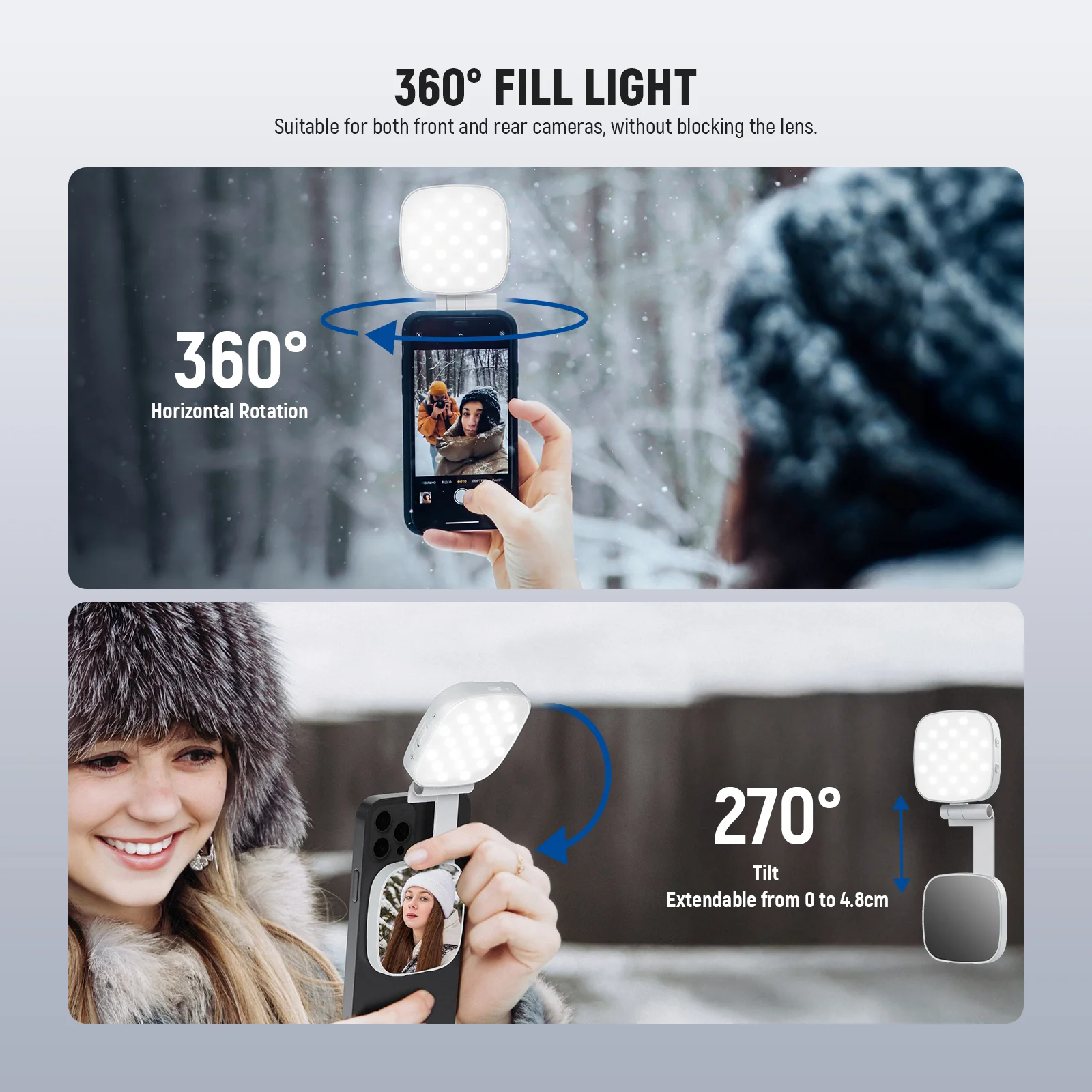 NEEWER BASICS NL45B Magnetic Selfie Light - Image 14