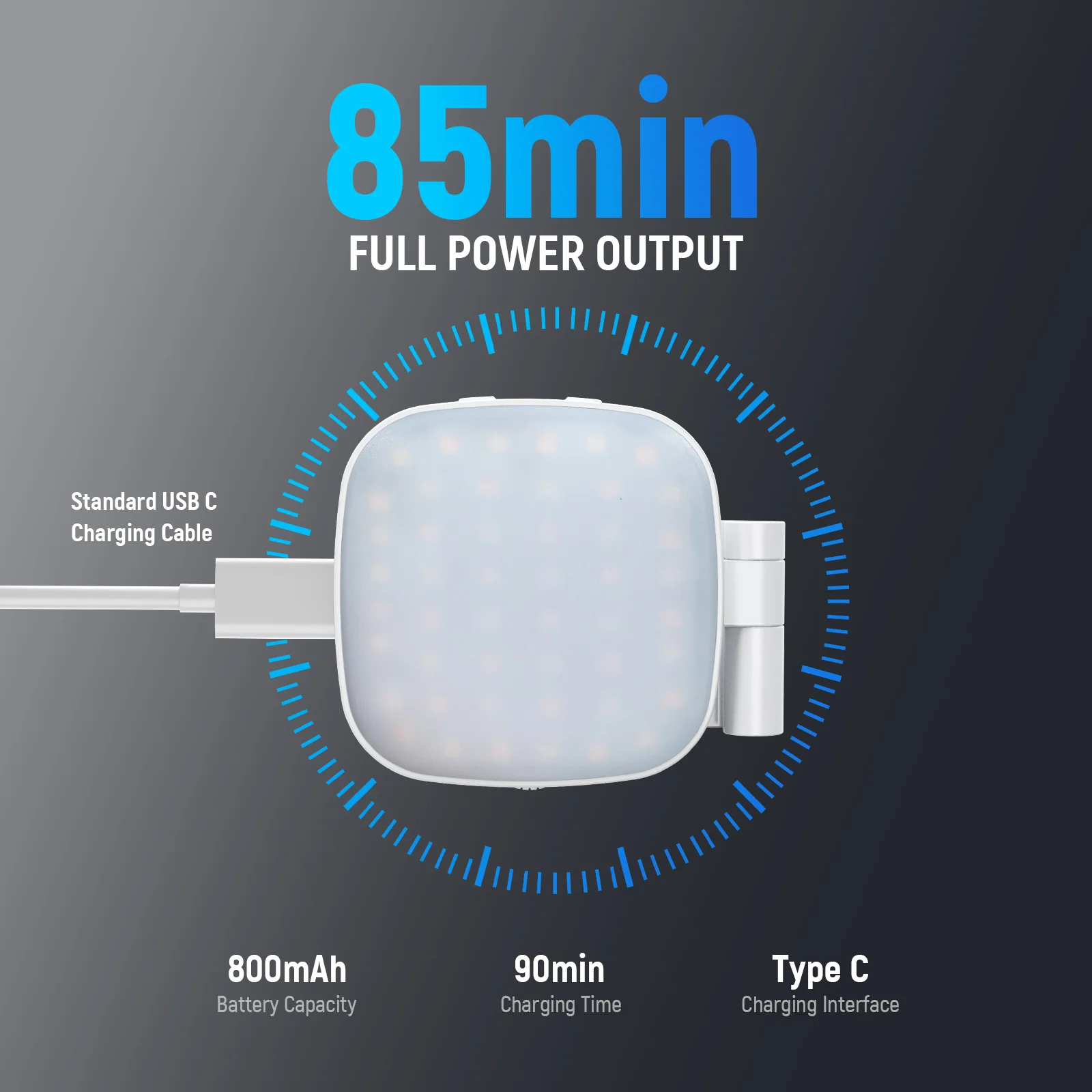 NEEWER BASICS NL45B Magnetic Selfie Light - Image 16