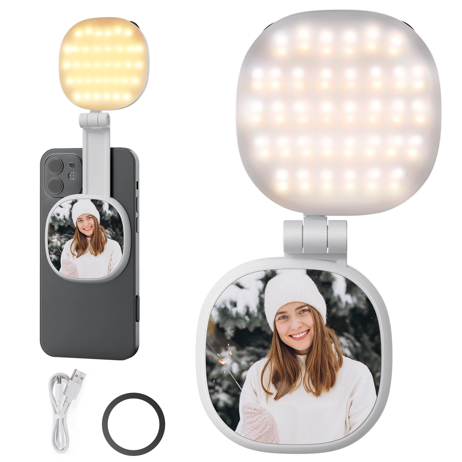 NEEWER BASICS NL72B Magnetic Selfie Light