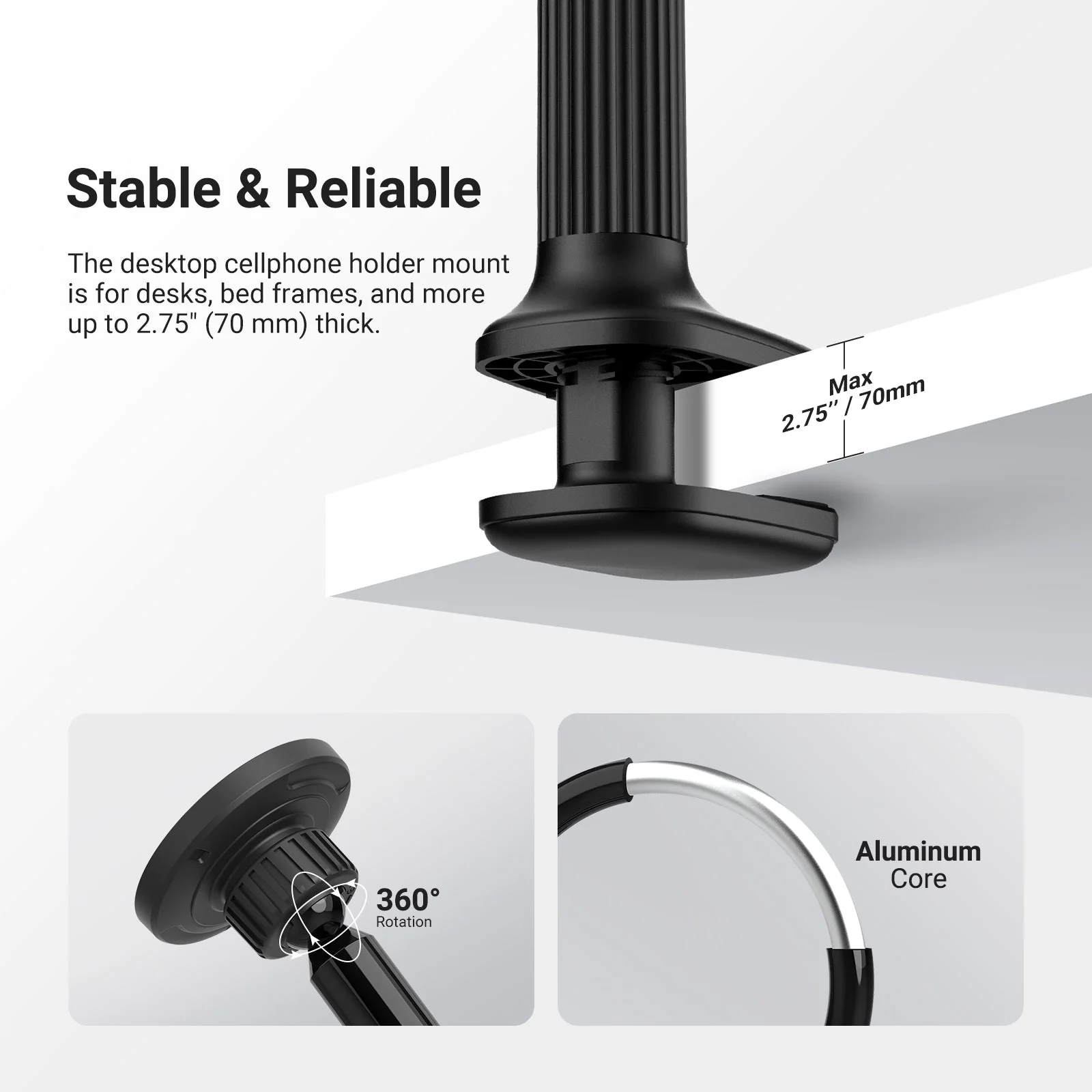 NEEWER BASICS PA151 Magnetic Flexible Phone Stand - Image 5