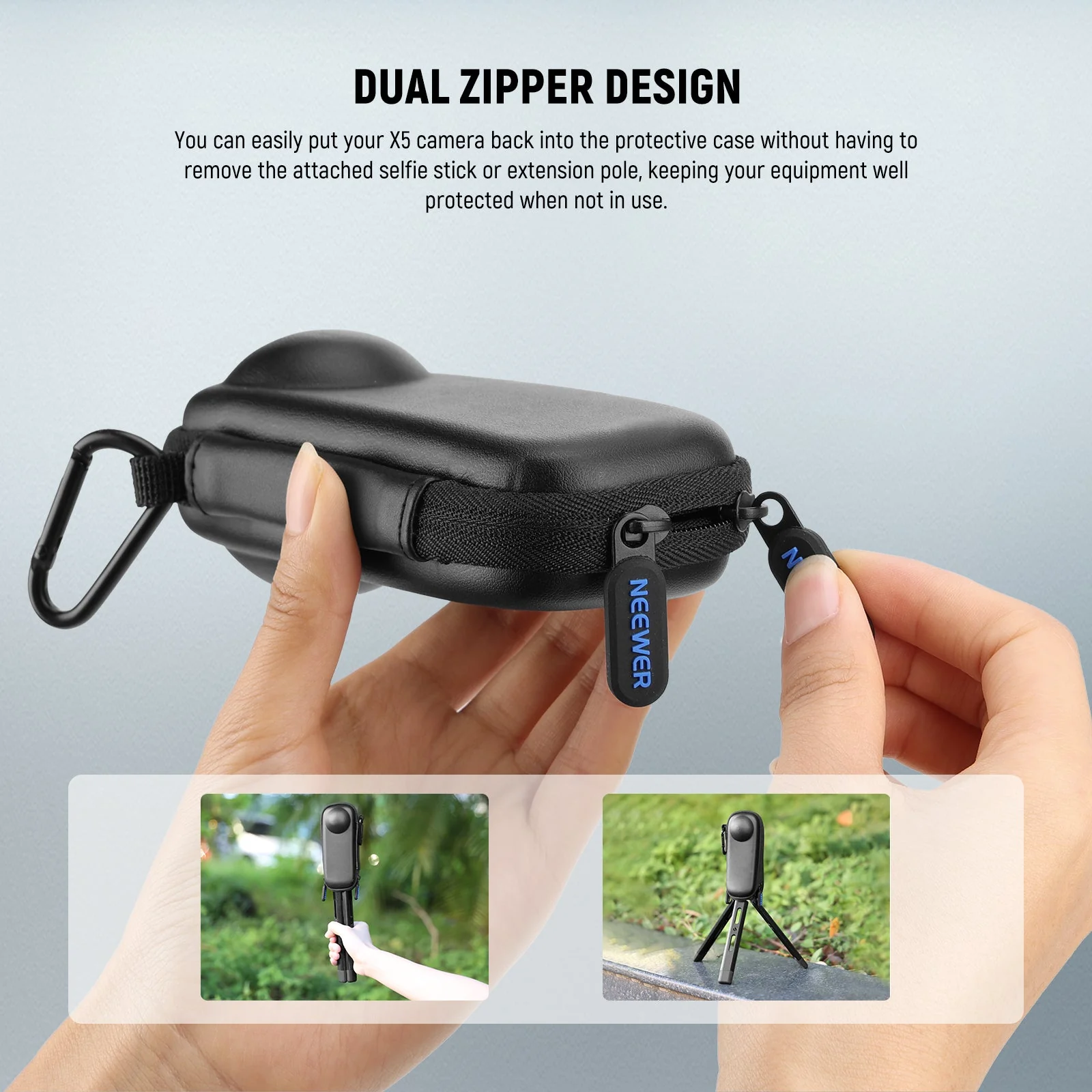 NEEWER BASICS PB032 Carrying Case For Insta360 X5 - Image 4