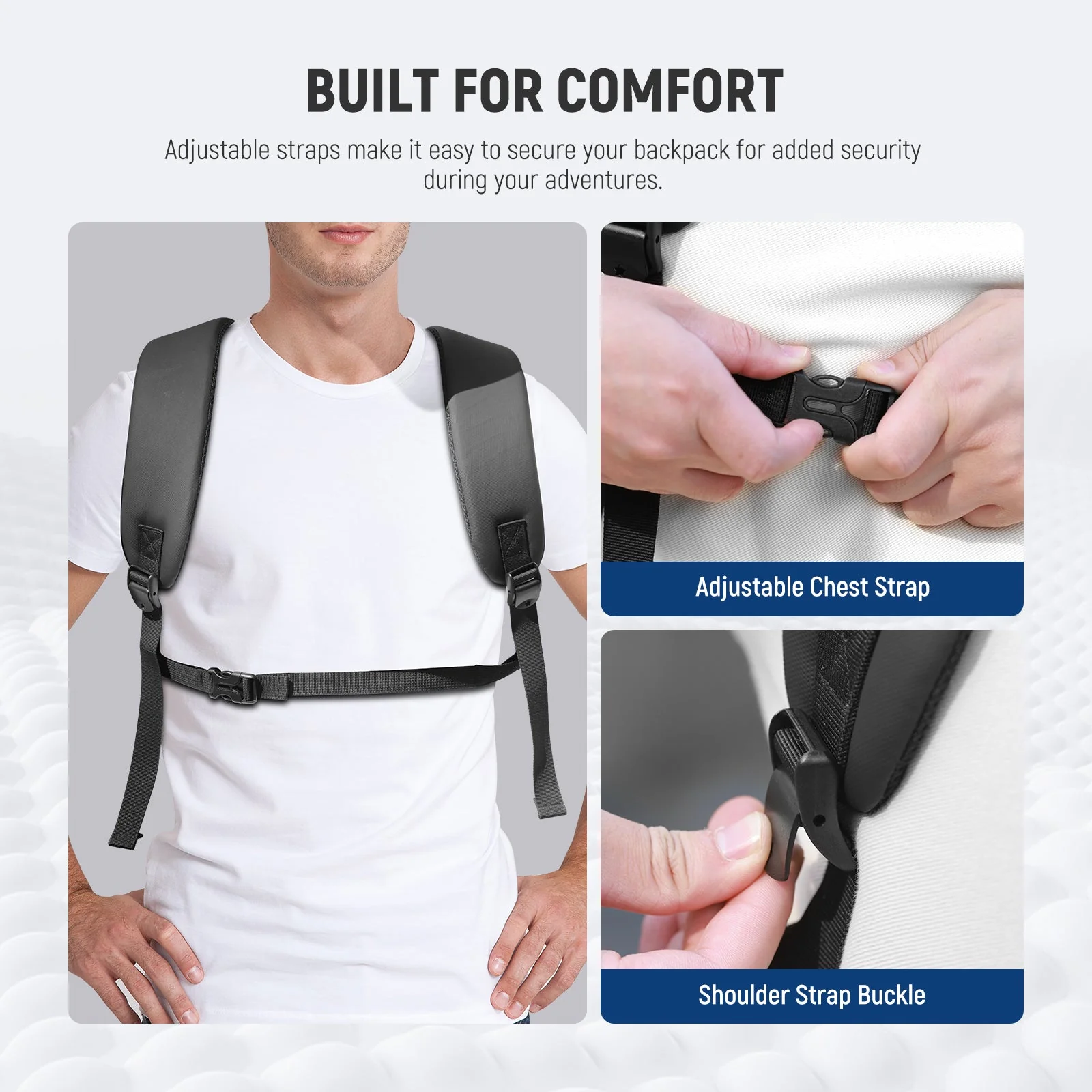 NEEWER BASICS PB26 17.3"x10.6"x7.5" Camera Backpack - Image 4