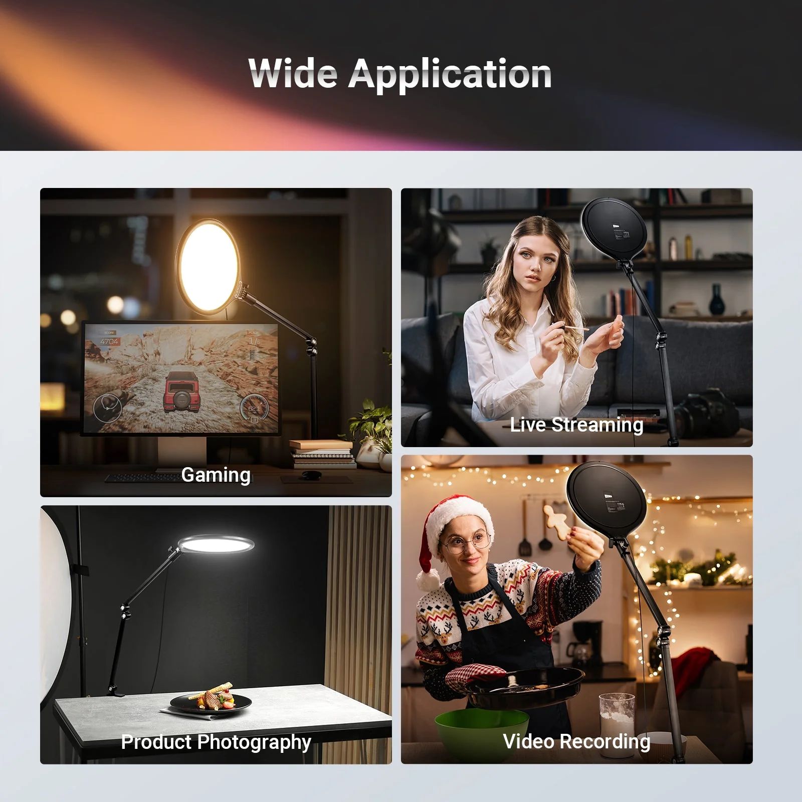 NEEWER BASICS R10 10.5" Streaming Key Lighting - Image 16
