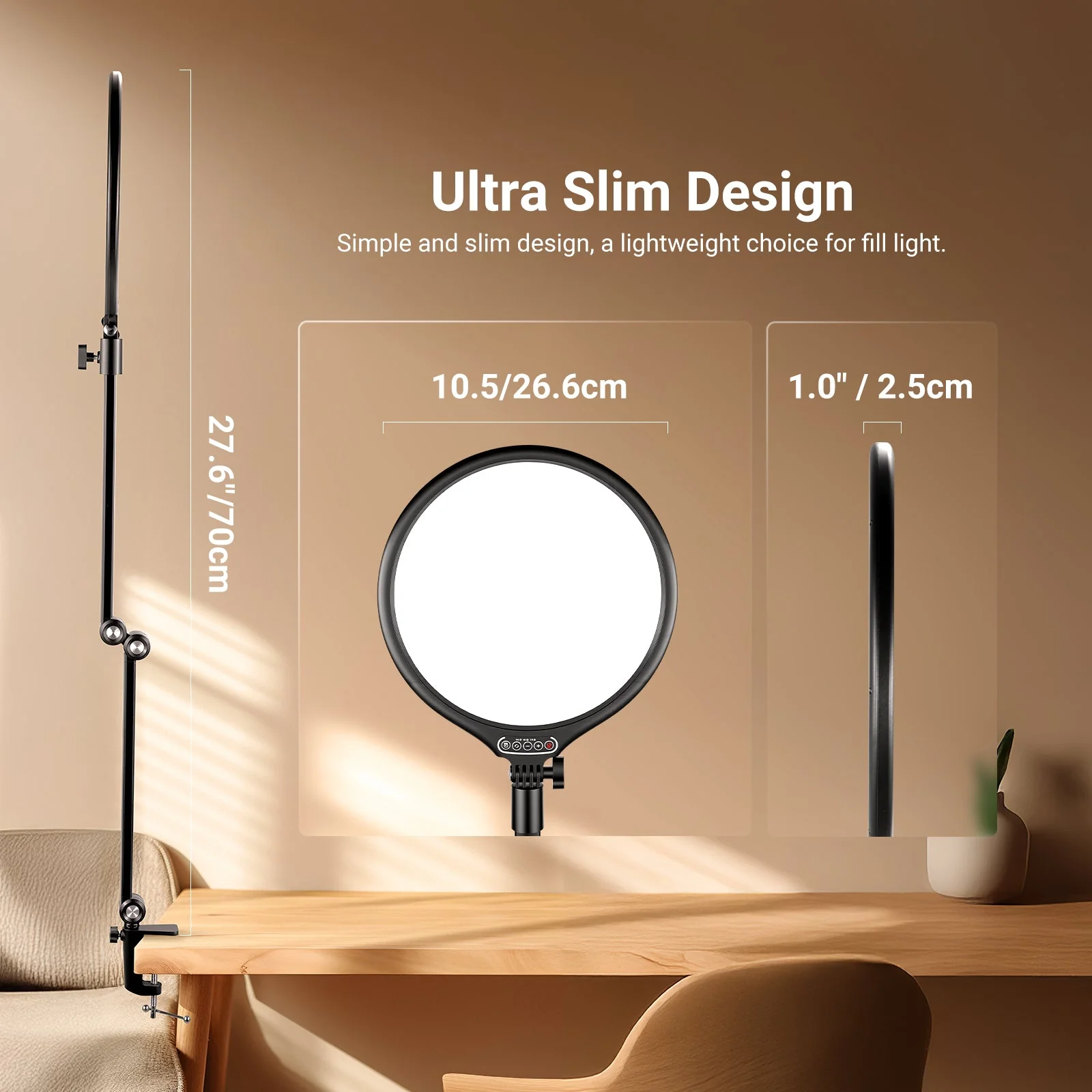 NEEWER BASICS R10 10.5" Streaming Key Lighting - Image 7