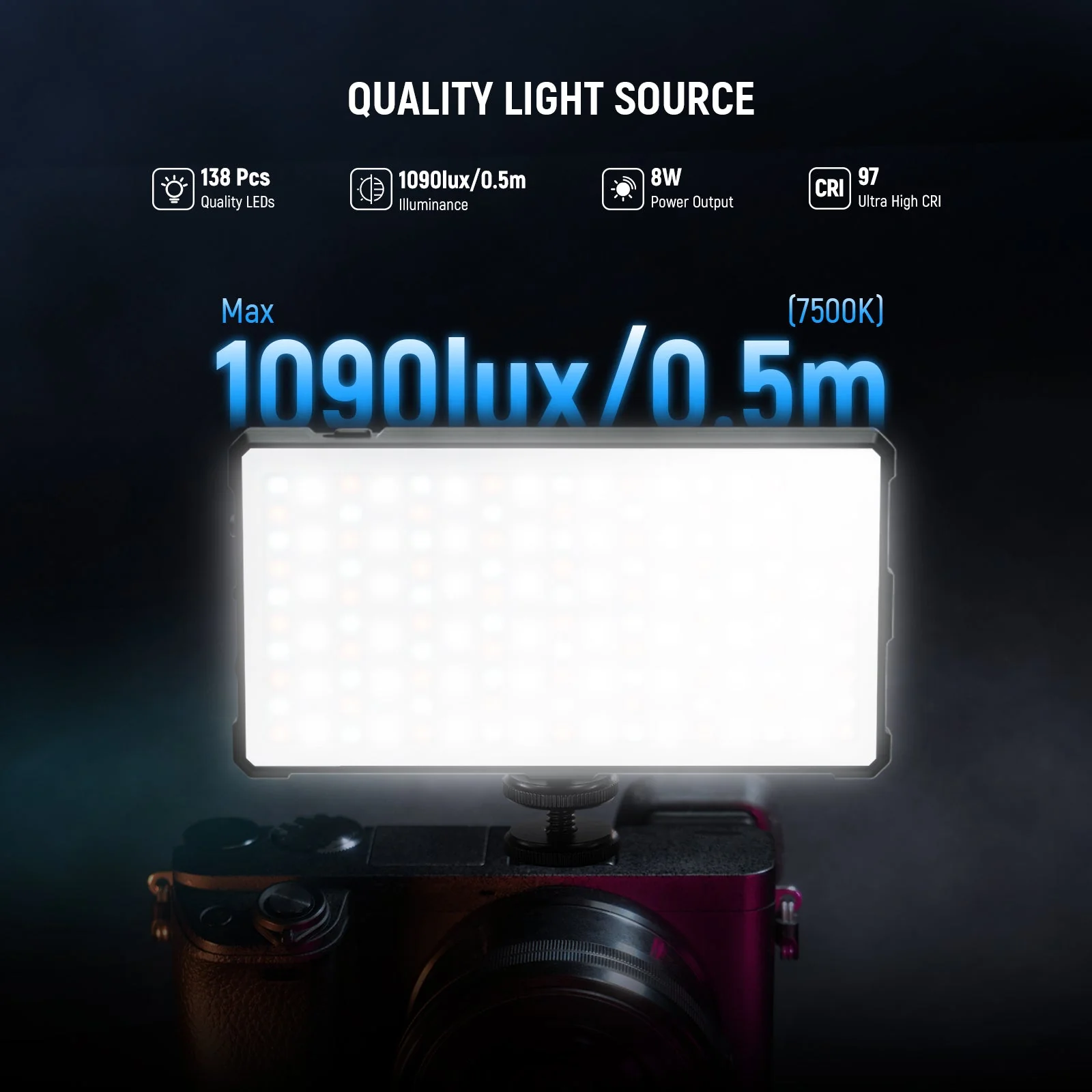 NEEWER BASICS SL90C RGB Video Light Kit - Image 5