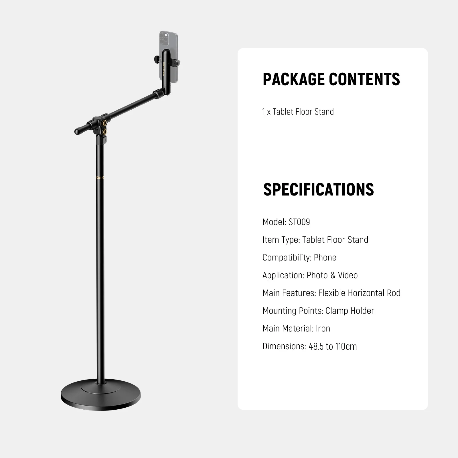 NEEWER BASICS ST009 Phone Stand - Image 7