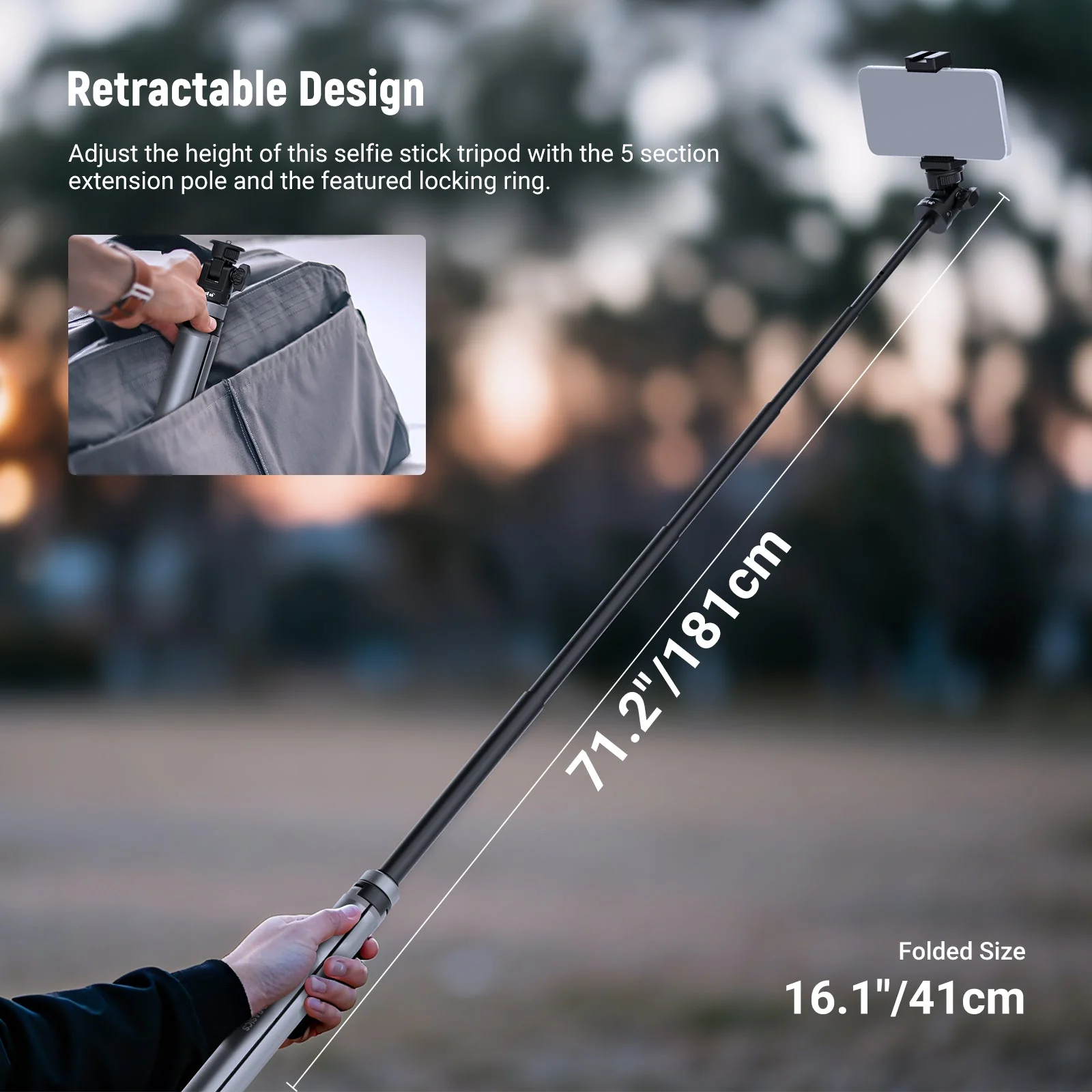 NEEWER BASICS ST012 197cm Rolling Light Stand - Image 6