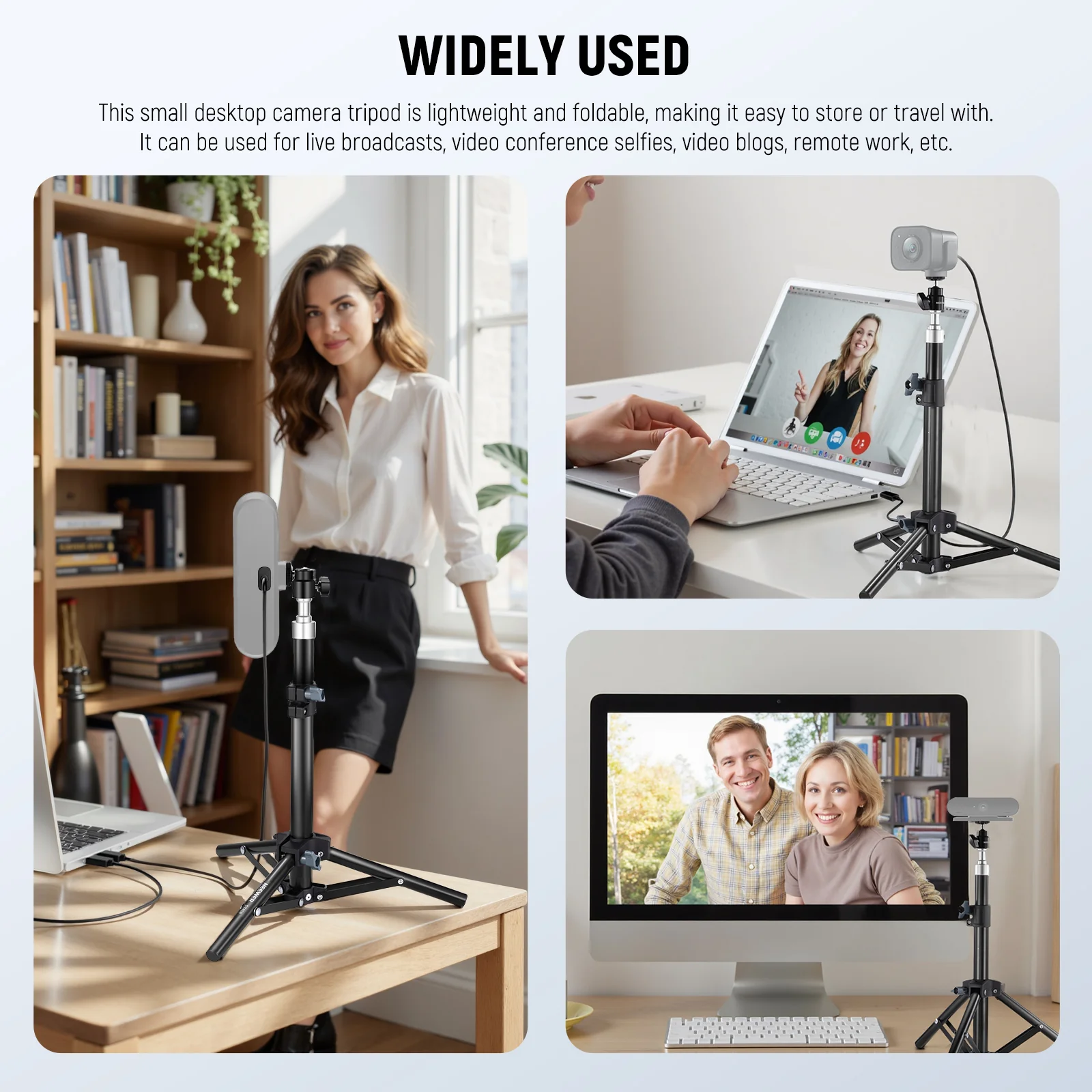 NEEWER BASICS ST45B Adjustable Desk Tripod Stand - Image 6