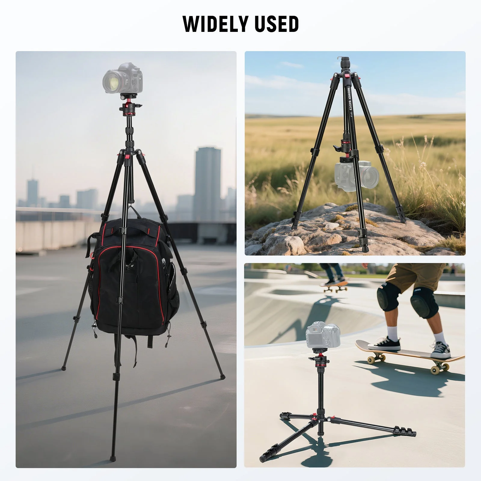 NEEWER BASICS TP14 72" Travel Tripod - Image 7