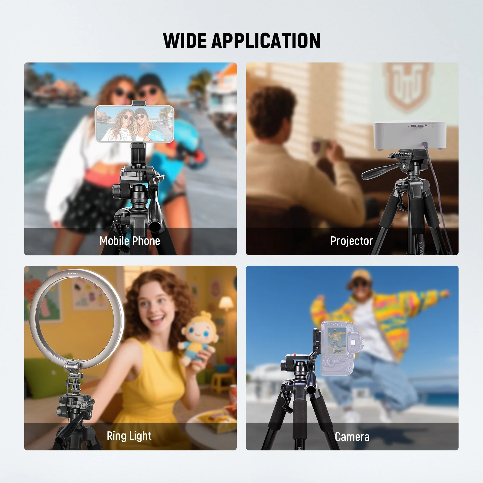NEEWER BASICS TP55 71" Camera Tripod - Image 7