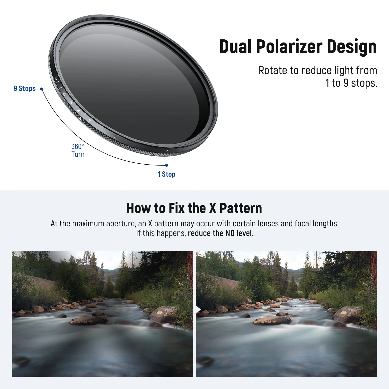 NEEWER BASICS Variable ND2-400 Filter - Image 5