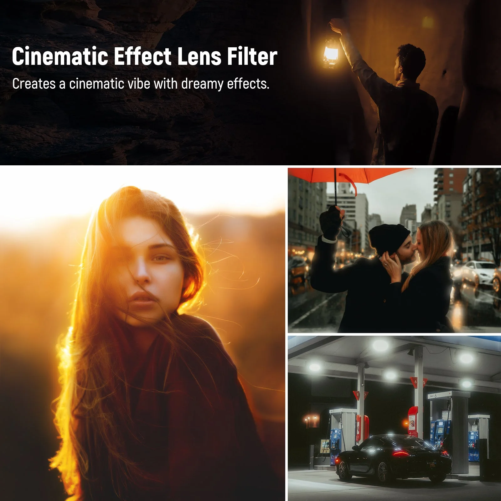 NEEWER Black Diffusion 1/4 Lens Filter for Fujifilm X100 Series Cameras - Image 8
