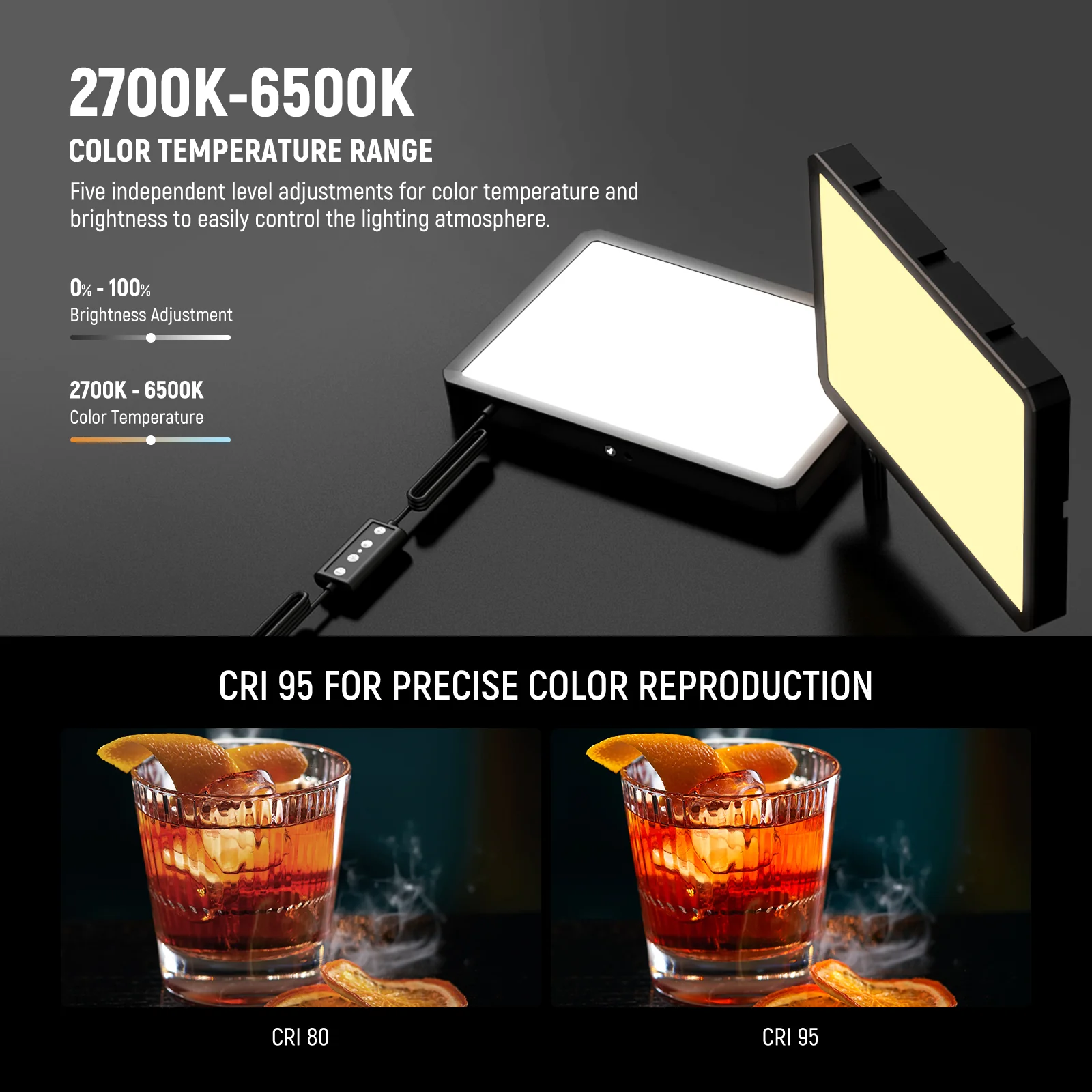 NEEWER BASICS BP300 Bi-Color LED Video Light - Image 21